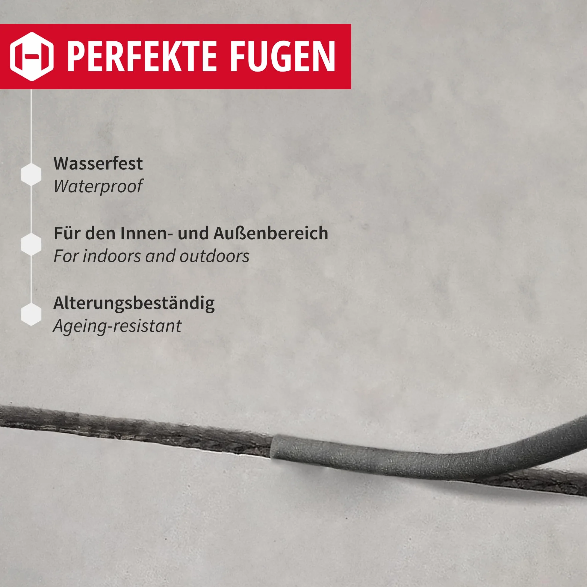 Gedotec PE profesjonalny sznur uszczelniający o średnicy 6 mm | 10 m sznur uszczelniający [jakość przemysłowa] do wypełniania szczelin | uszczelka do fug z polietylenu | profil wypełniający fug