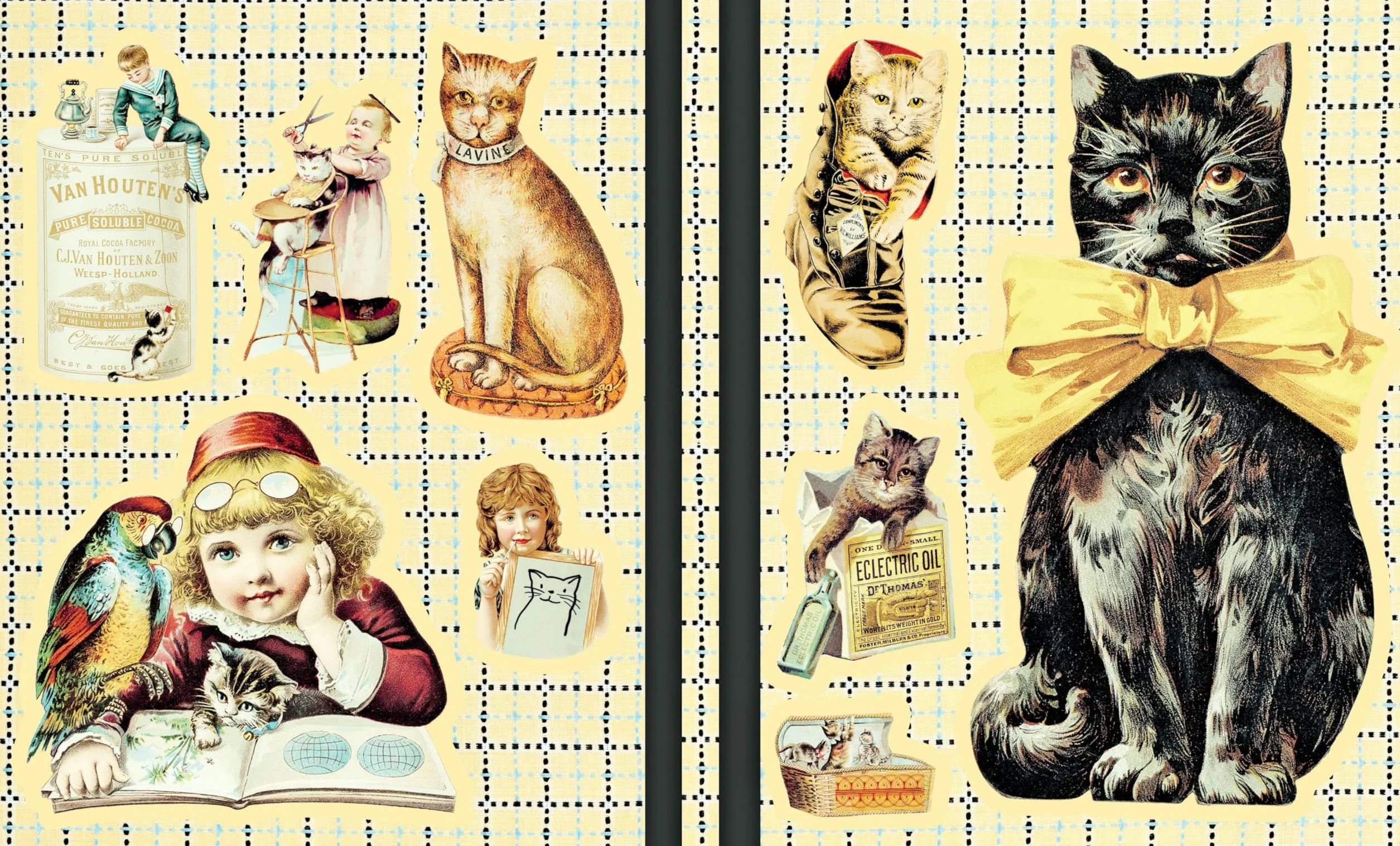 Cynthia Hart's Victoriana Cats: The Sticker Book: 300 Enchanting Stickers