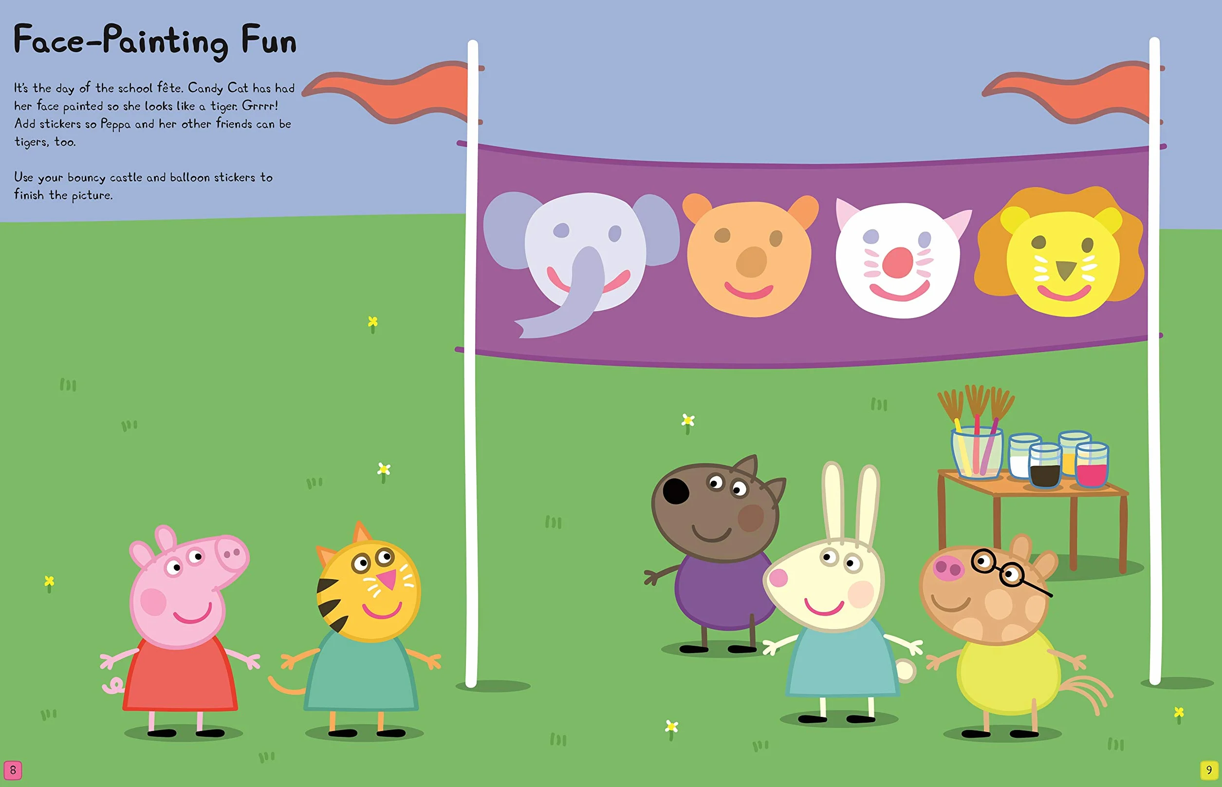 Peppa Pig: Peppa Dress-Up Sticker Book