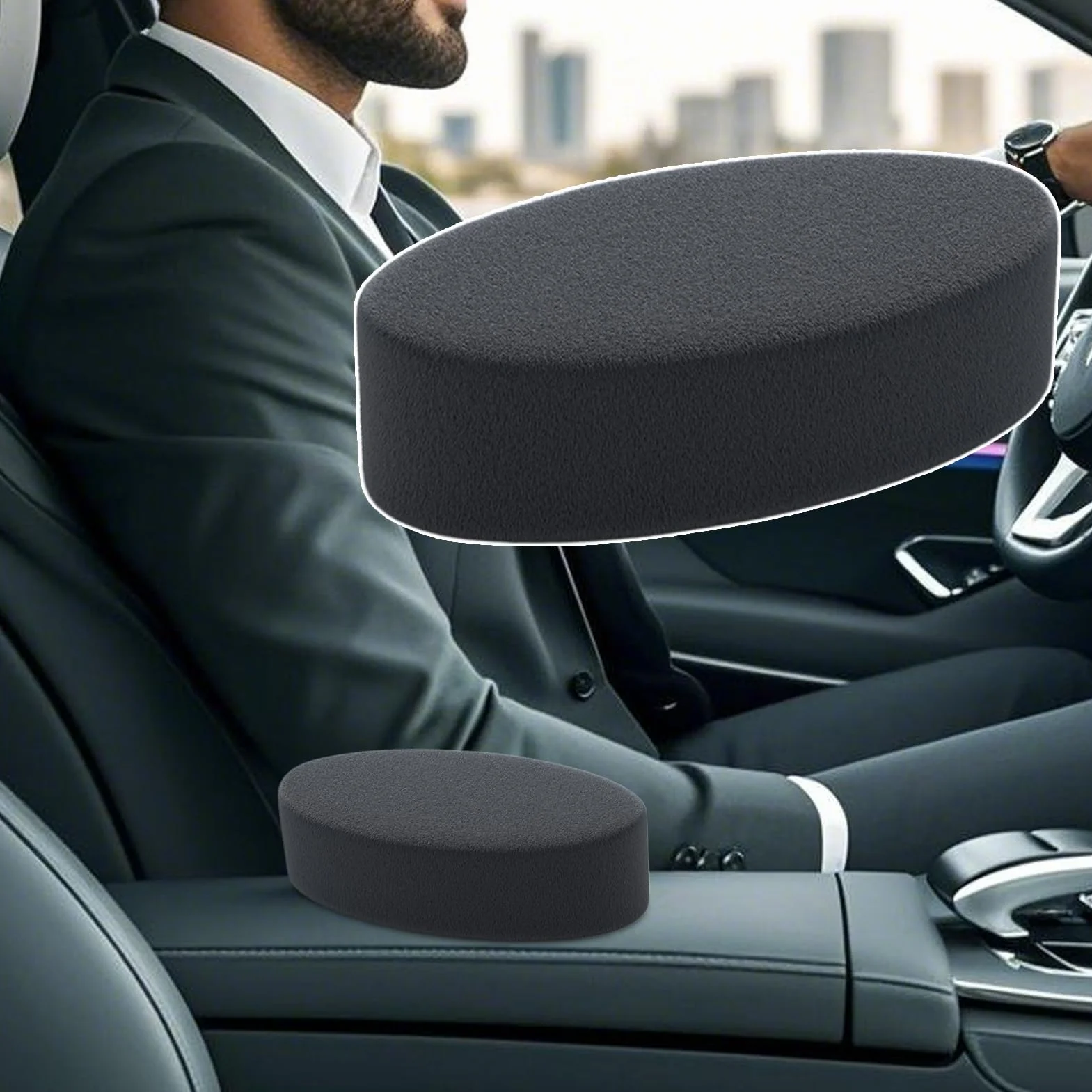 Ergonomiczna podkładka pod nadgarstek, podłokietnik na łokieć, podparcie nadgarstka, stoliki biurkowe, pianka z pamięcią kształtu, poduszka podtrzymująca do komputera, laptopa, pracy, pisania, gier