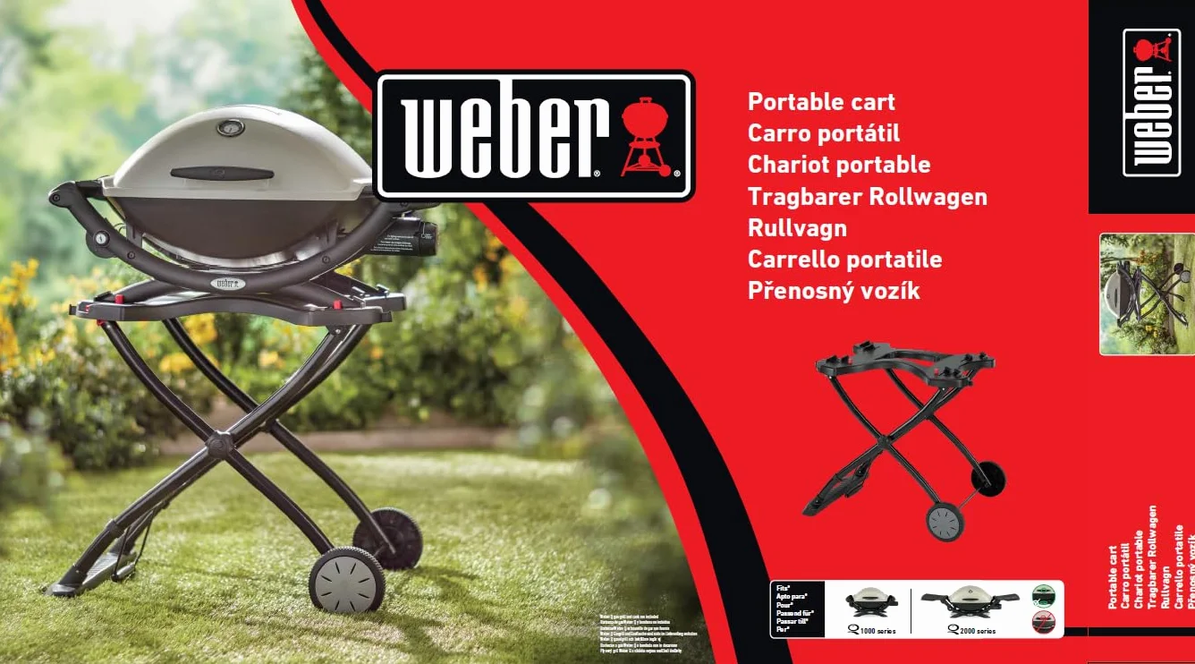 Przemyślany WEBER akcesorium kempingowe - na każdą pogodę sprzęt outdoorowy (021619)