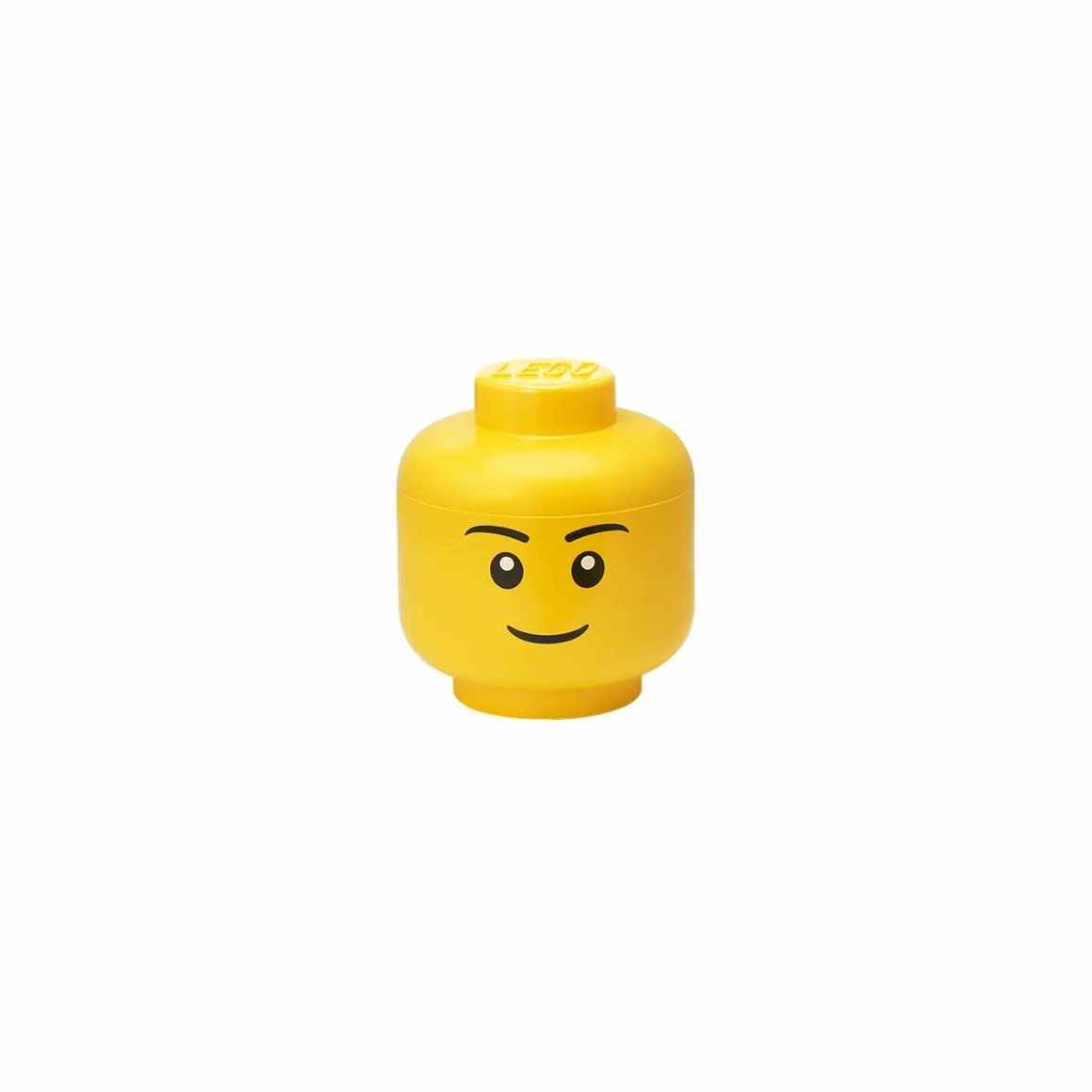 Room Copenhagen Lego Głowa do Przechowywania, Żółty, XS