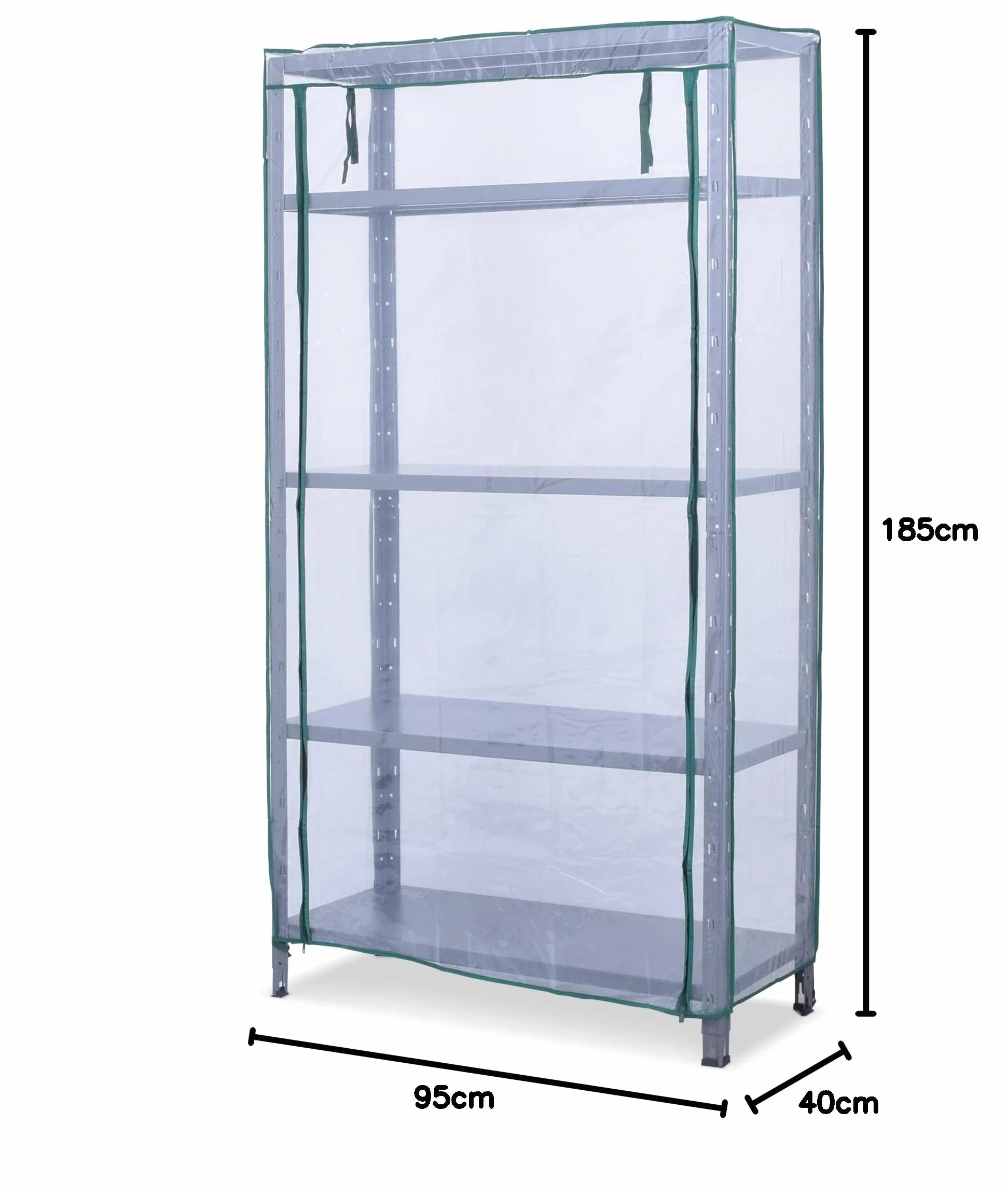 DOMO PAK LIVING Pokrowiec ochronny na półkę 90 cm x 40 cm x 185-195 cm