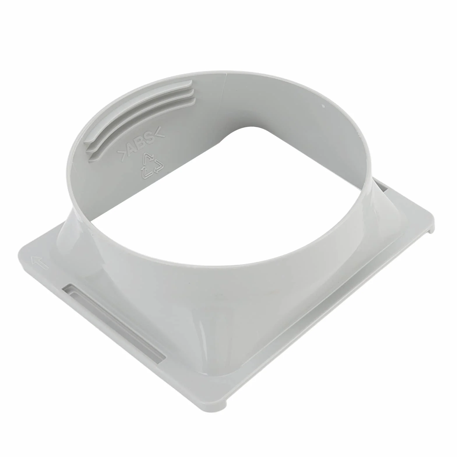 Klimatyzator łącznik Węża Wydechowego Złącze Przewodu Wydechowego Gauge Uniwersalny Adapter Płaskich Ust Zgodnie z Ruchem Wskazówek Zegara Płyta Uszczelniająca Opryskiwacz Nawadnianie