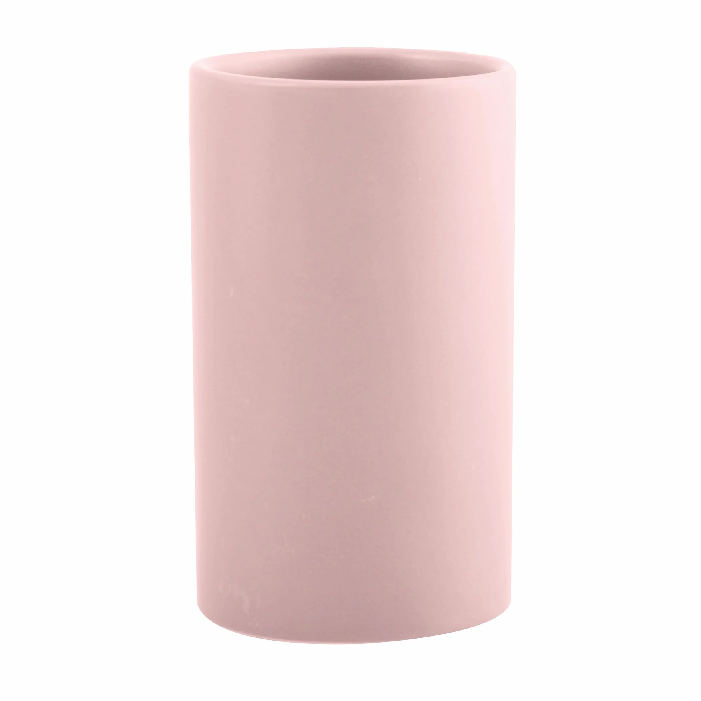 Spirella Kubek na szczoteczkę do zębów ceramiczny tubka 7 x 11,5 cm różowy matowy