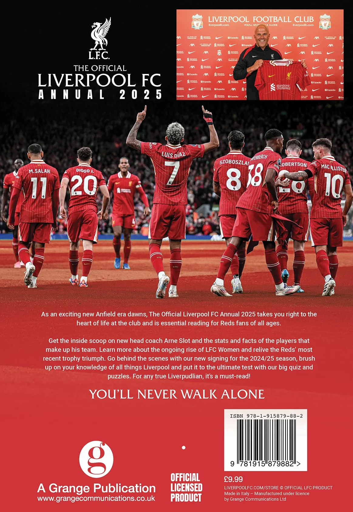 The Official Liverpool FC Annual 2025