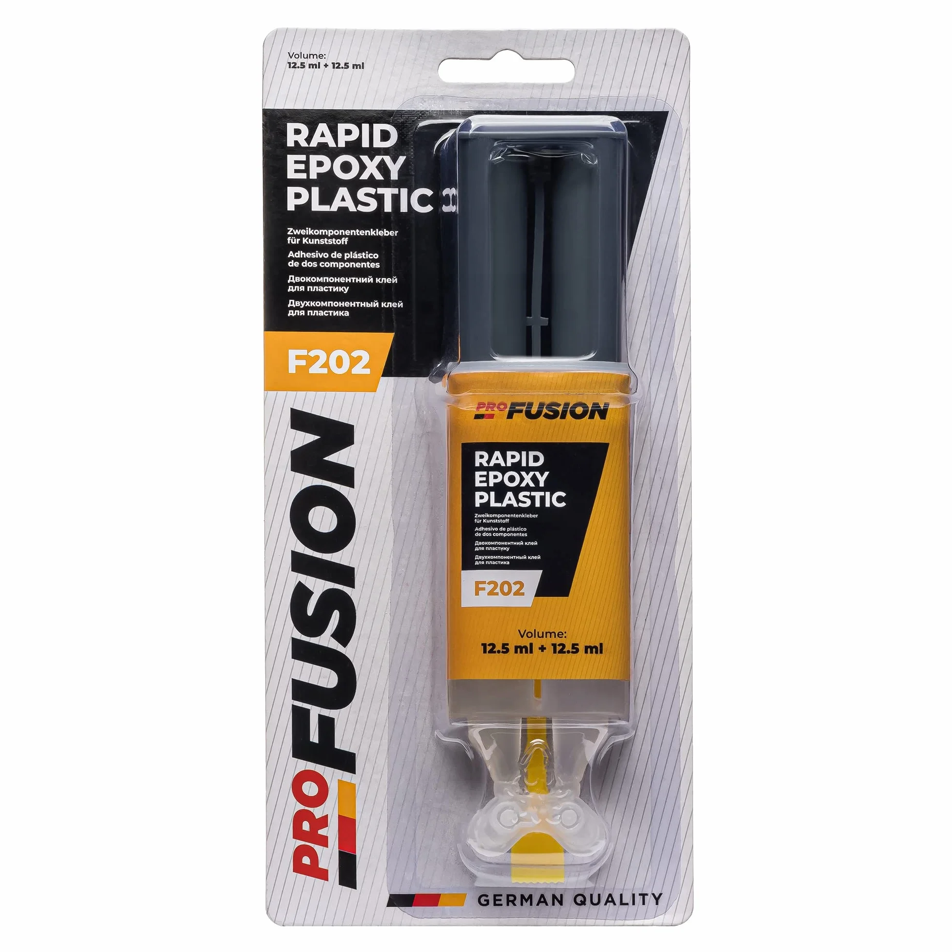 Klej do plastiku F202 RAPID EPOXY PLASTIC 25 ML