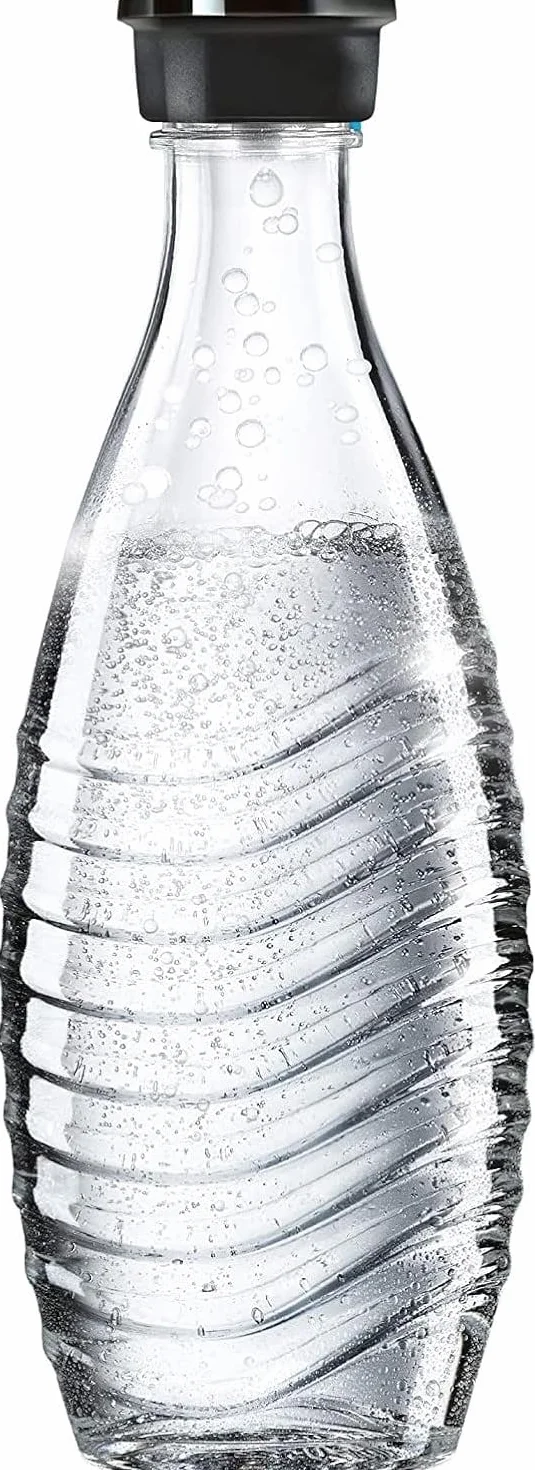 Sodastream Karafka, Tworzywo Sztuczne, Przezroczysty/Czarny, 615 ml