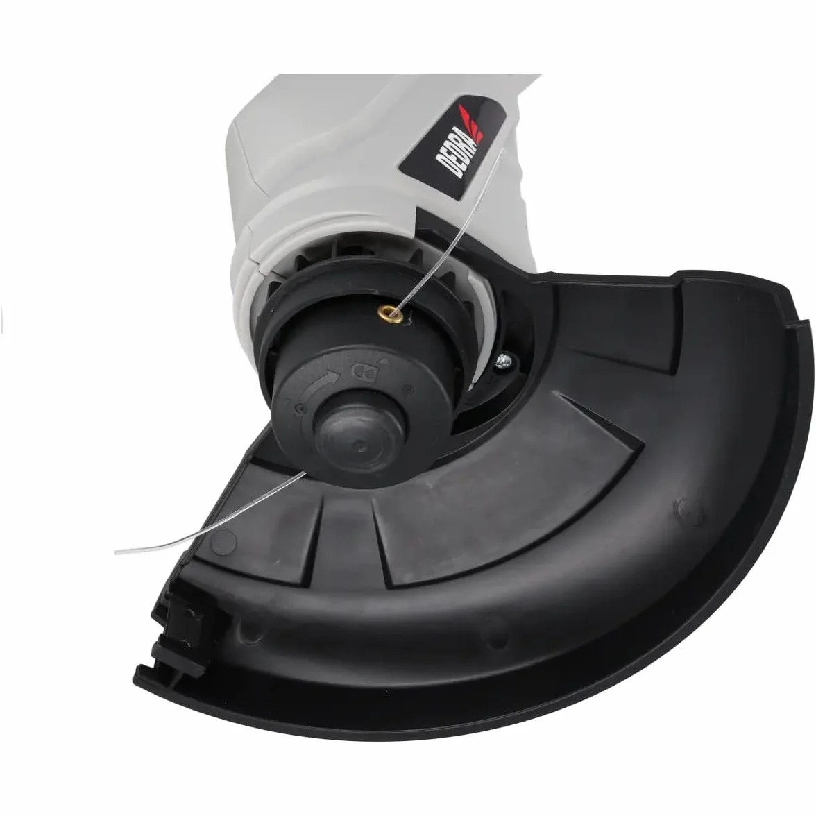 Dedra DED8696 – podkaszarka elektryczna 350 W, szerokość koszenia 22 cm, automatyczne podawanie żyłki, waga 1,3 kg, system TAP&GO