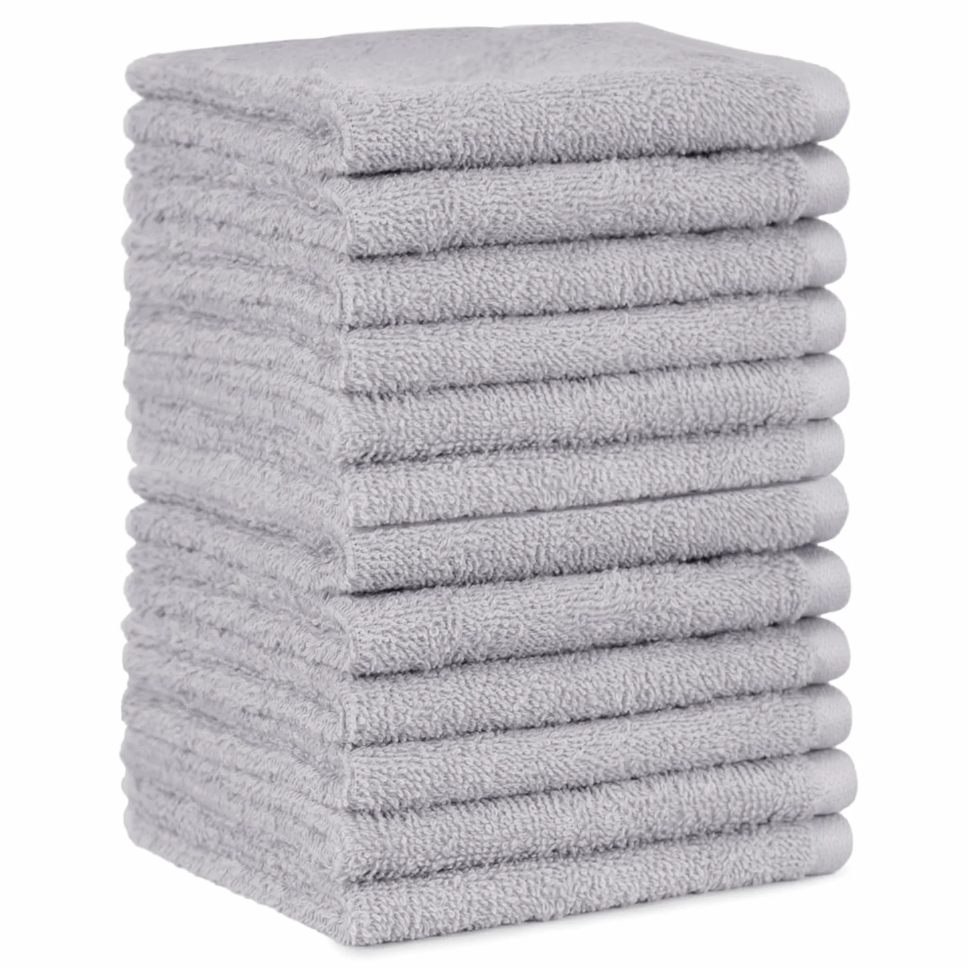 Amazonbasics Ścierki, Bawełna, Szary, 12 Sztuk