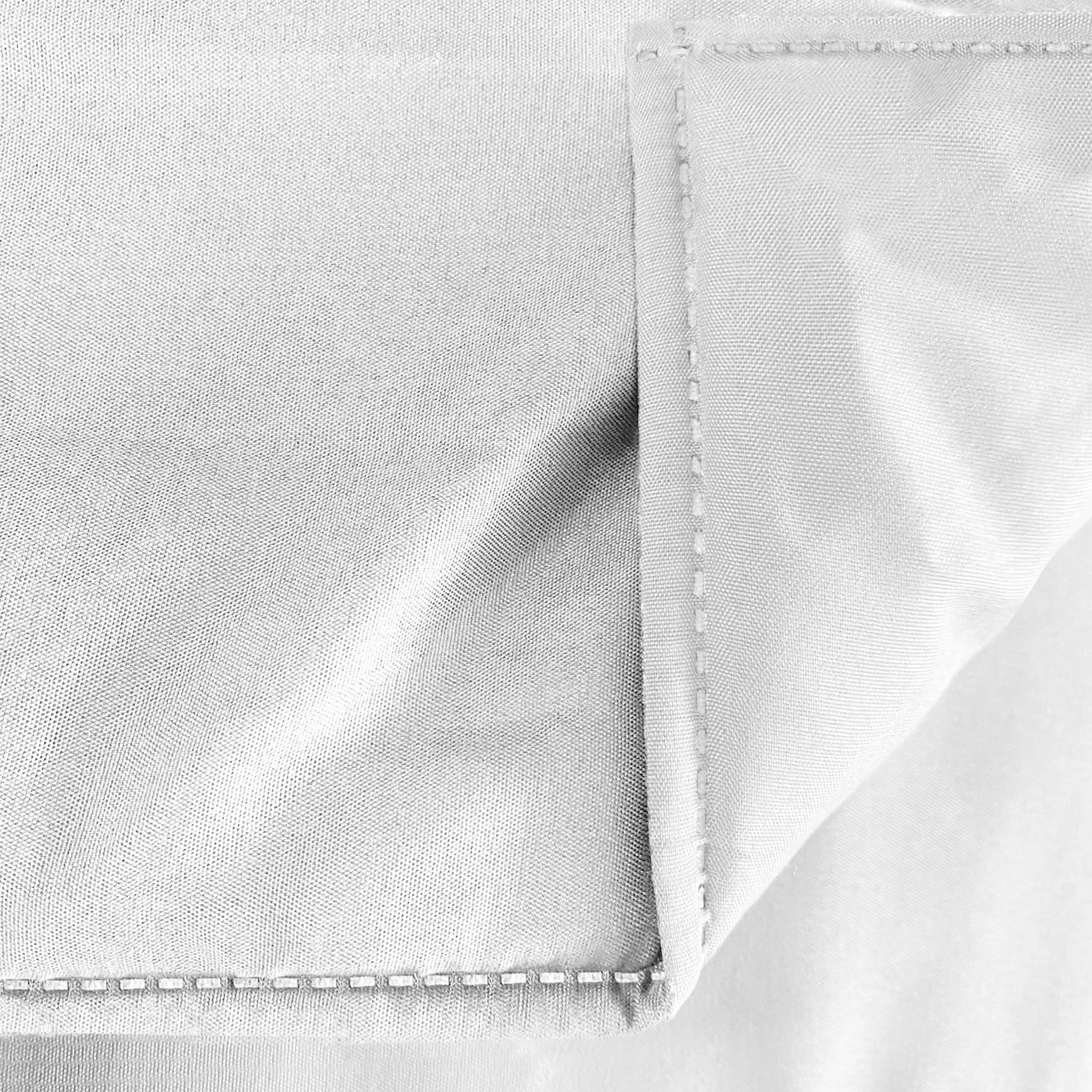 Prestige Italian Bed lniany biały zimowy pikowany, 100% mikrofibra, pojedynczy, 150 x 200 cm