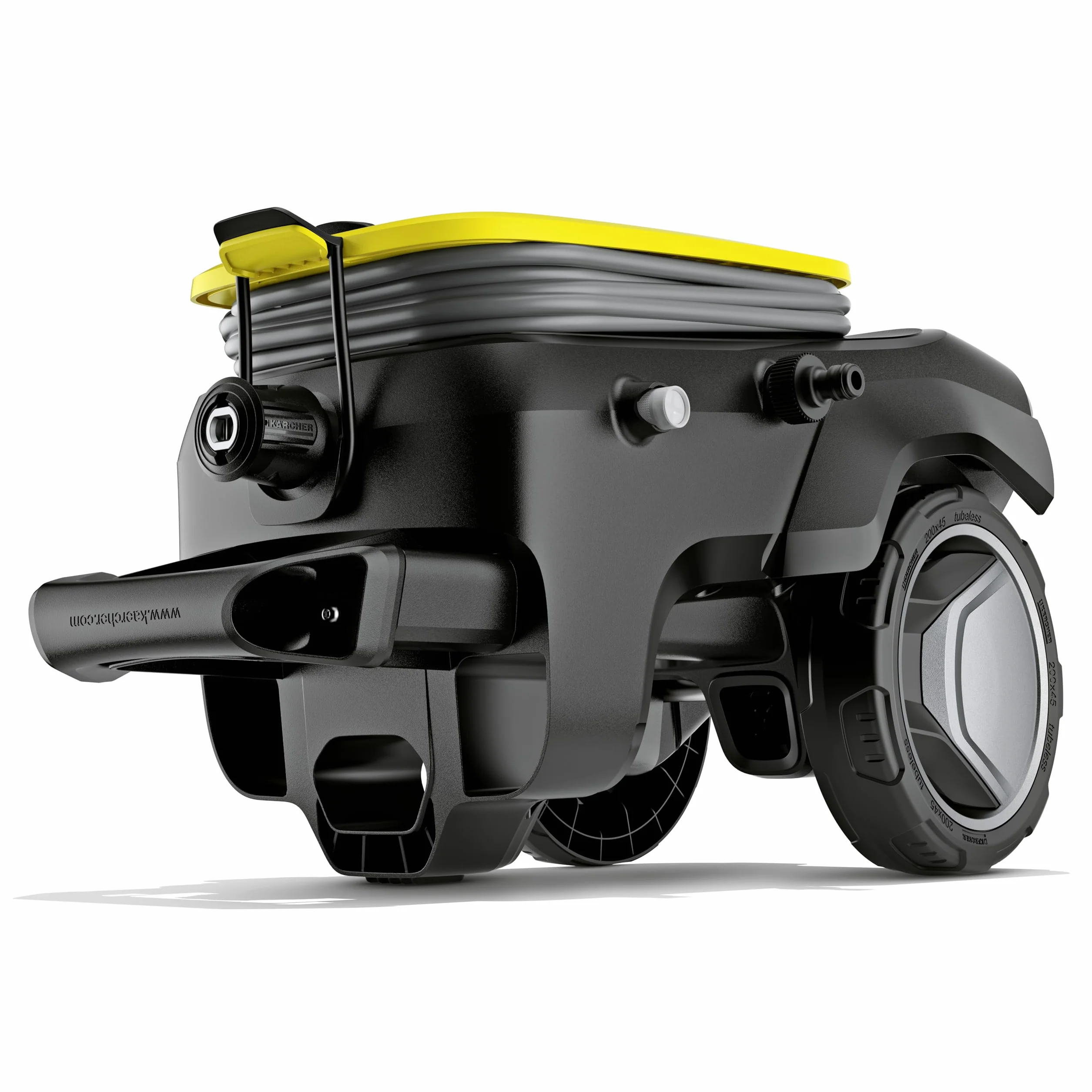 Kärcher K 5 Compact myjka ciśnieniowa, ciśnienie: 145 bar, wydajność: 500 l/h, wydajność powierzchniowa: 40 m²/h, filtr, waga: 12 kg, wąż i pistolet, dysza rotacyjna, lanca Vario Power