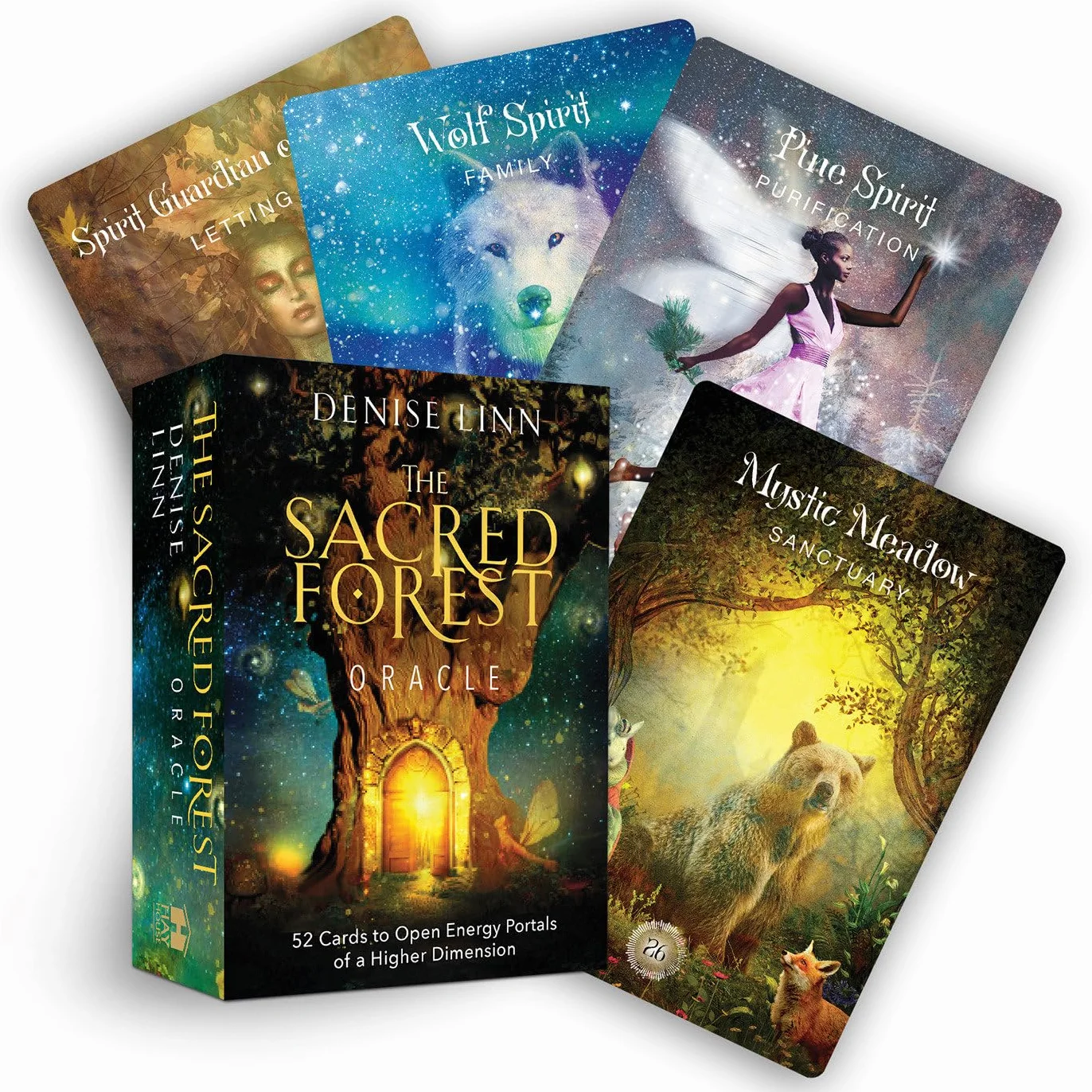 The Sacred Forest Oracle: 52 Cards to Open Energy Portals of a Higher Dimension