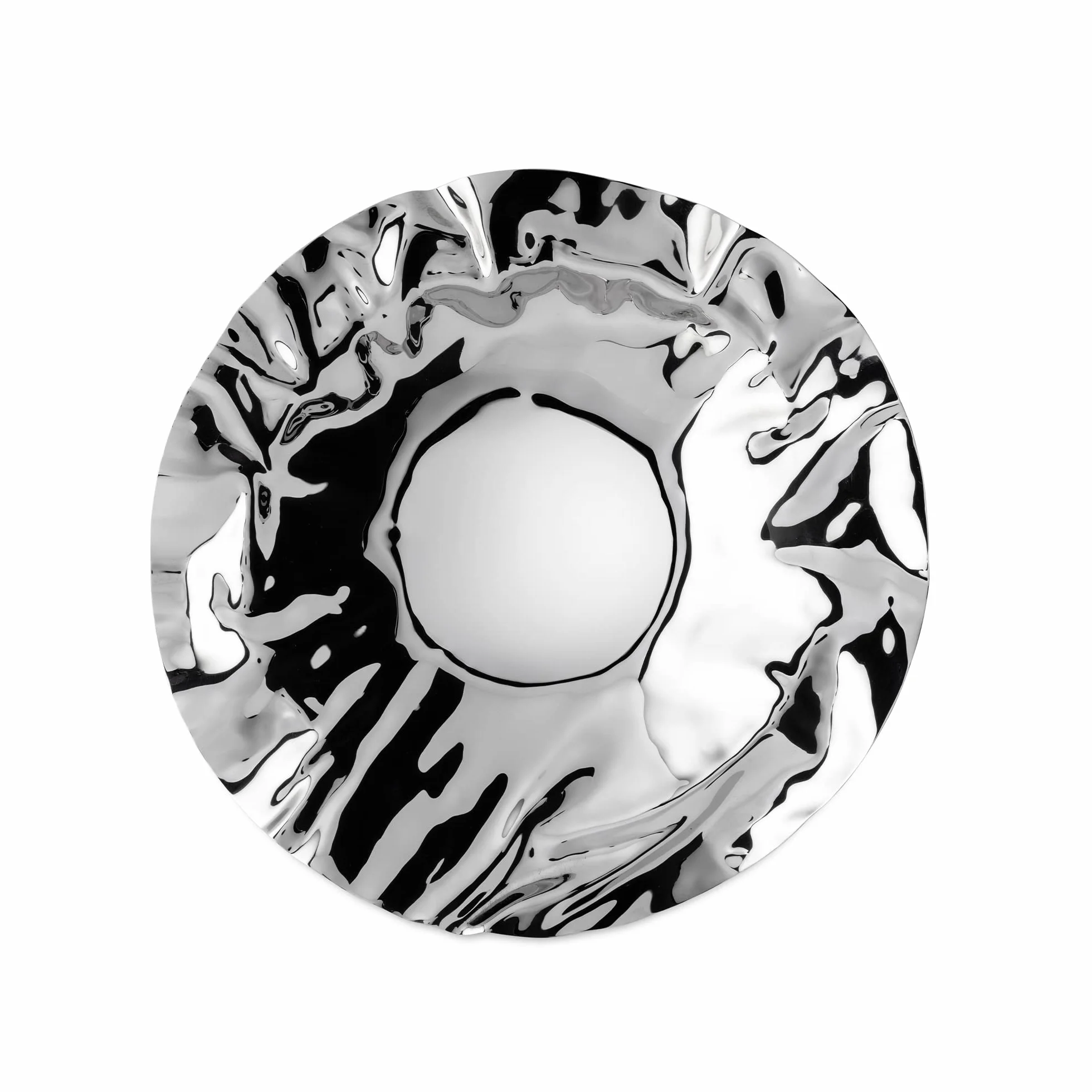 Alessi Sarria Miska do Owoców Srebrny 27 cm