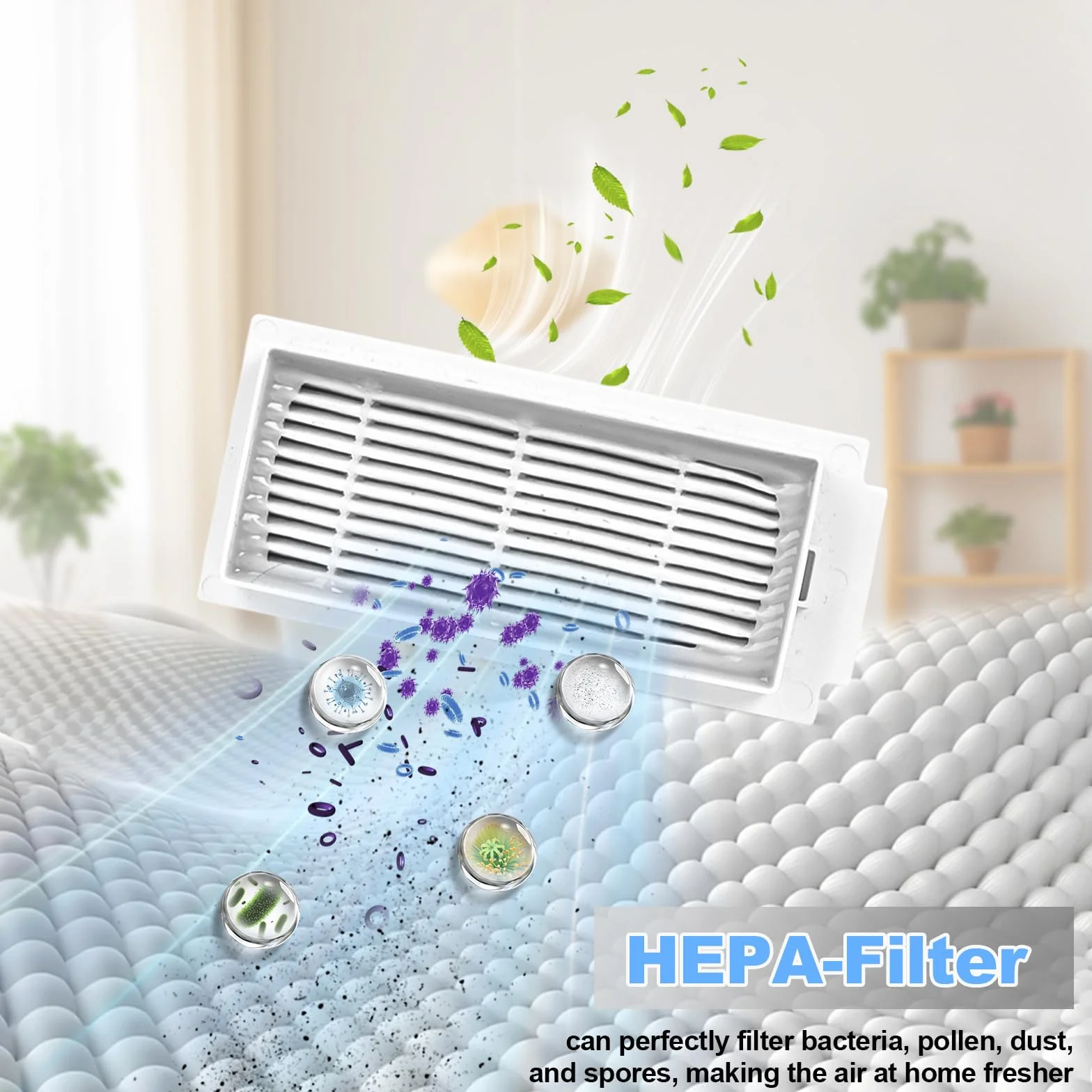 24 sztuki akcesoriów do robota odkurzającego Ecovacs Deebot T30 Omni / T30 Pro, akcesoria do odkurzaczy zawiera 1 główną szczotkę, 4 filtry, 6 worków do kurzu, 6 ściereczek do wycierania, 6