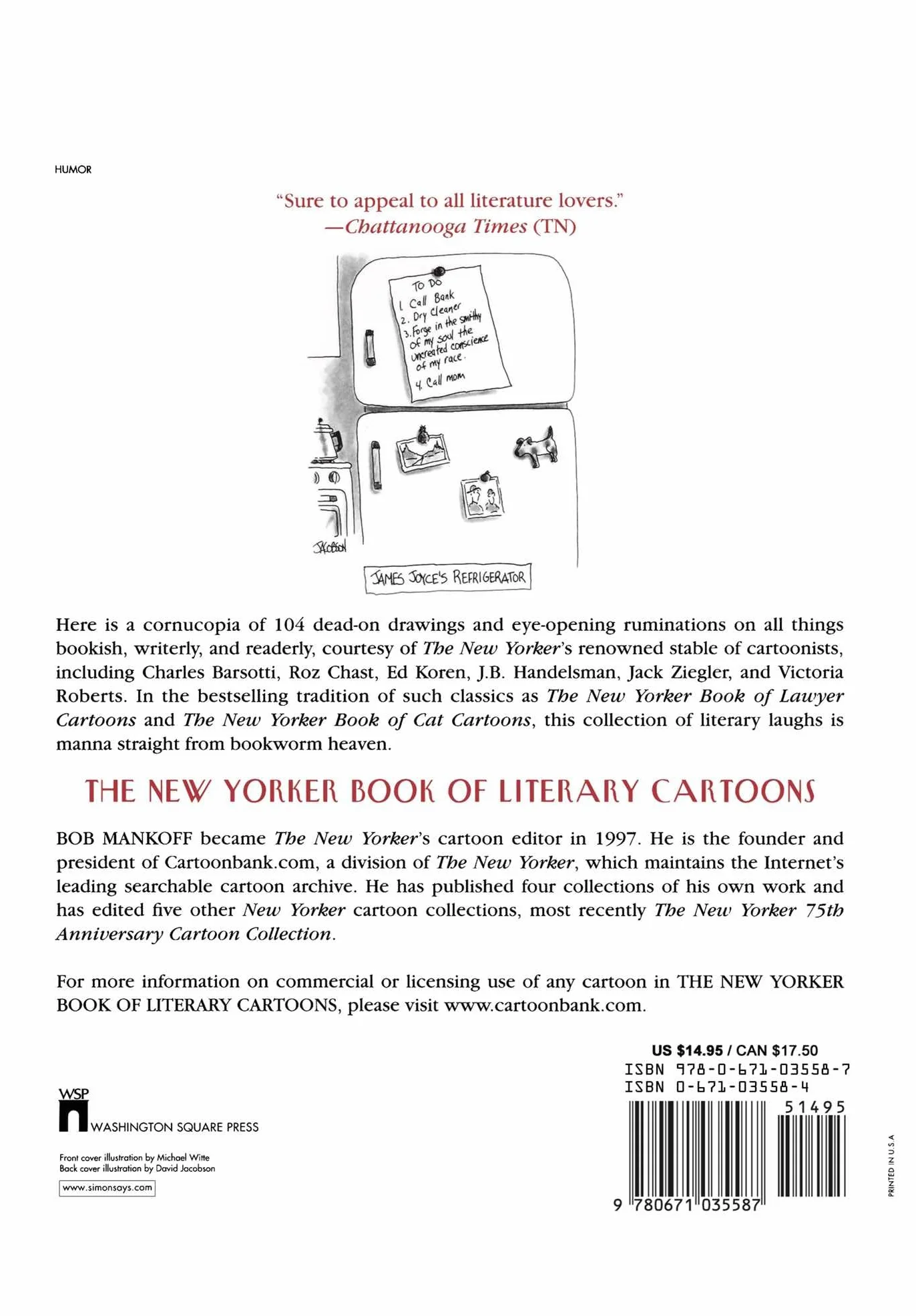 The New Yorker Book of Literary Cartoons