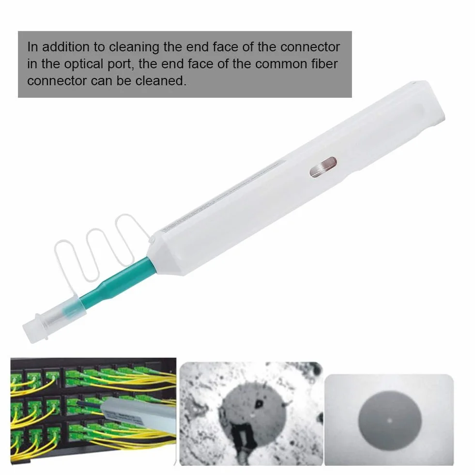 Ausla Światłowód, 2,5 mm One-Click Cleaner Światłowód do złączy SC/FC/St