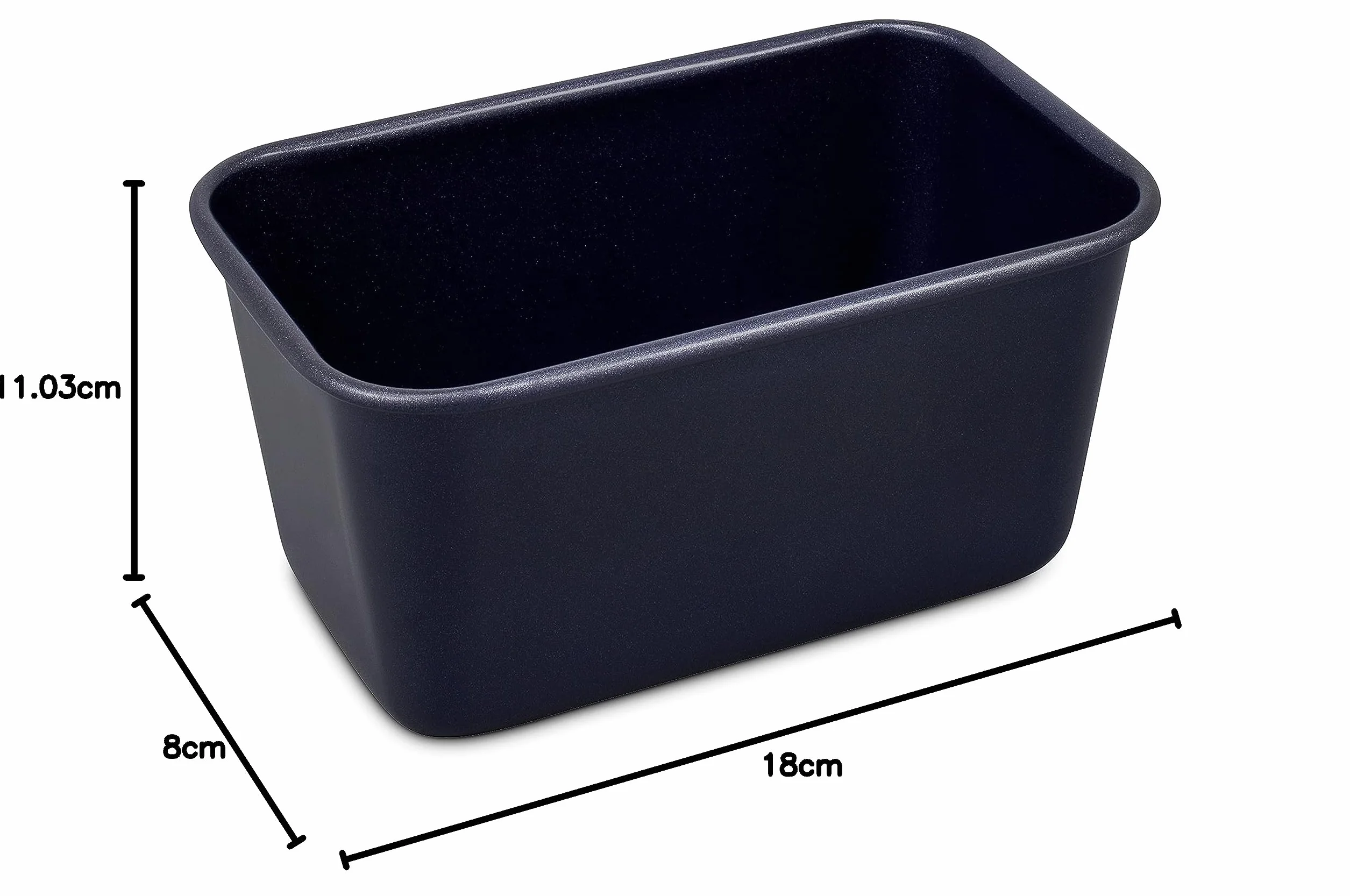 Zyliss Nieprzywierająca forma na bochenek, 1 l / 0,5 kg, stal węglowa, ciemnoniebieska, do pieczenia/pieczenia, nadaje się do mycia w zmywarce