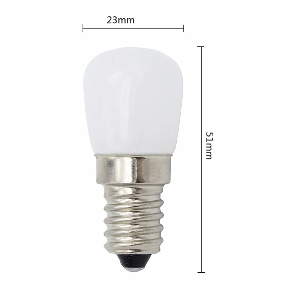 ShuoHui Żarówki LED E14 1,5W 2800K Ciepła Biel 220-240V Zamiennik Halogenu