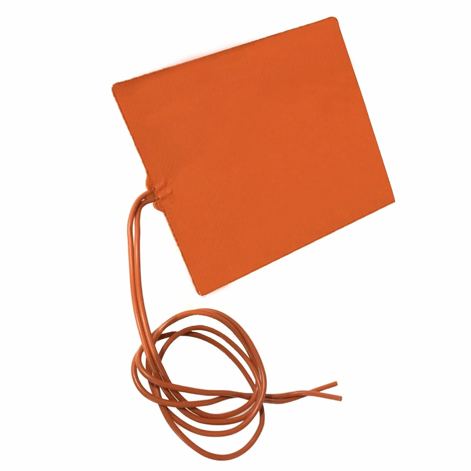 Fyearfly Płyta grzewcza o stałej temperaturze, 100x120mm 12V 12W Panel grzewczy z gumy silikonowej Bezpieczna elektryczna płyta grzewcza o stałej temperaturze 60℃ Maksymalna