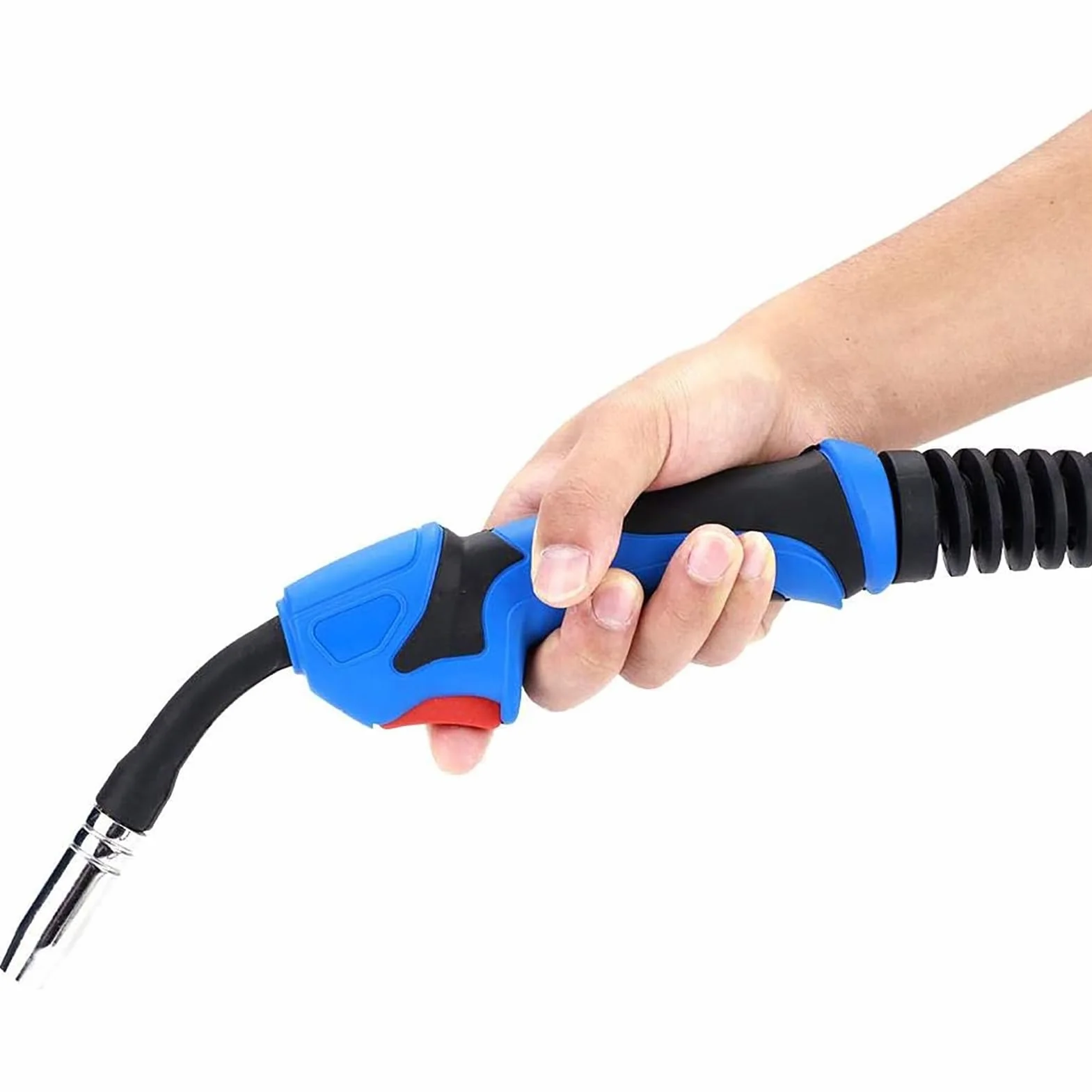 Estink MIG/MAG palnik spawalniczy, pakiet węży MB15 Welding Torch CO², gaz ochronny, palnik spawalniczy 3,8 m, z przyłączem centralnym Euro