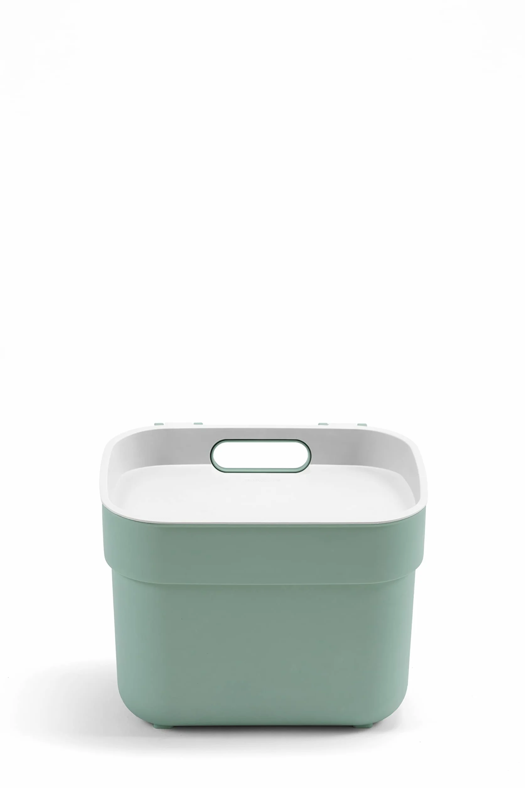 CURVER Kosz na śmieci 5 l "Ready To Collect" - nadaje się do kompostu - z uchwytem ściennym lub drzwiowym - kuchnia, łazienka, pralnia - 100% recykling - zielony