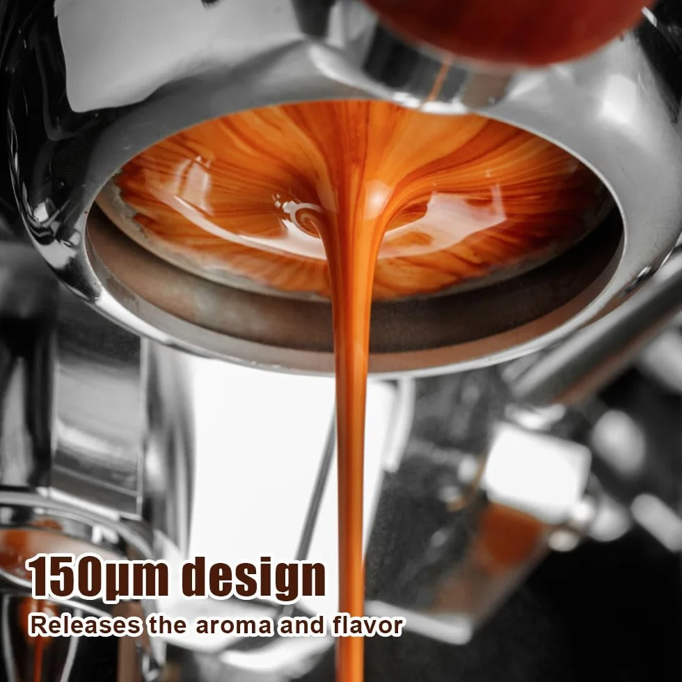 Stal nierdzewna Espresso Puck Screen 58 mm 150 μm filtr sitko do ekstrakcji