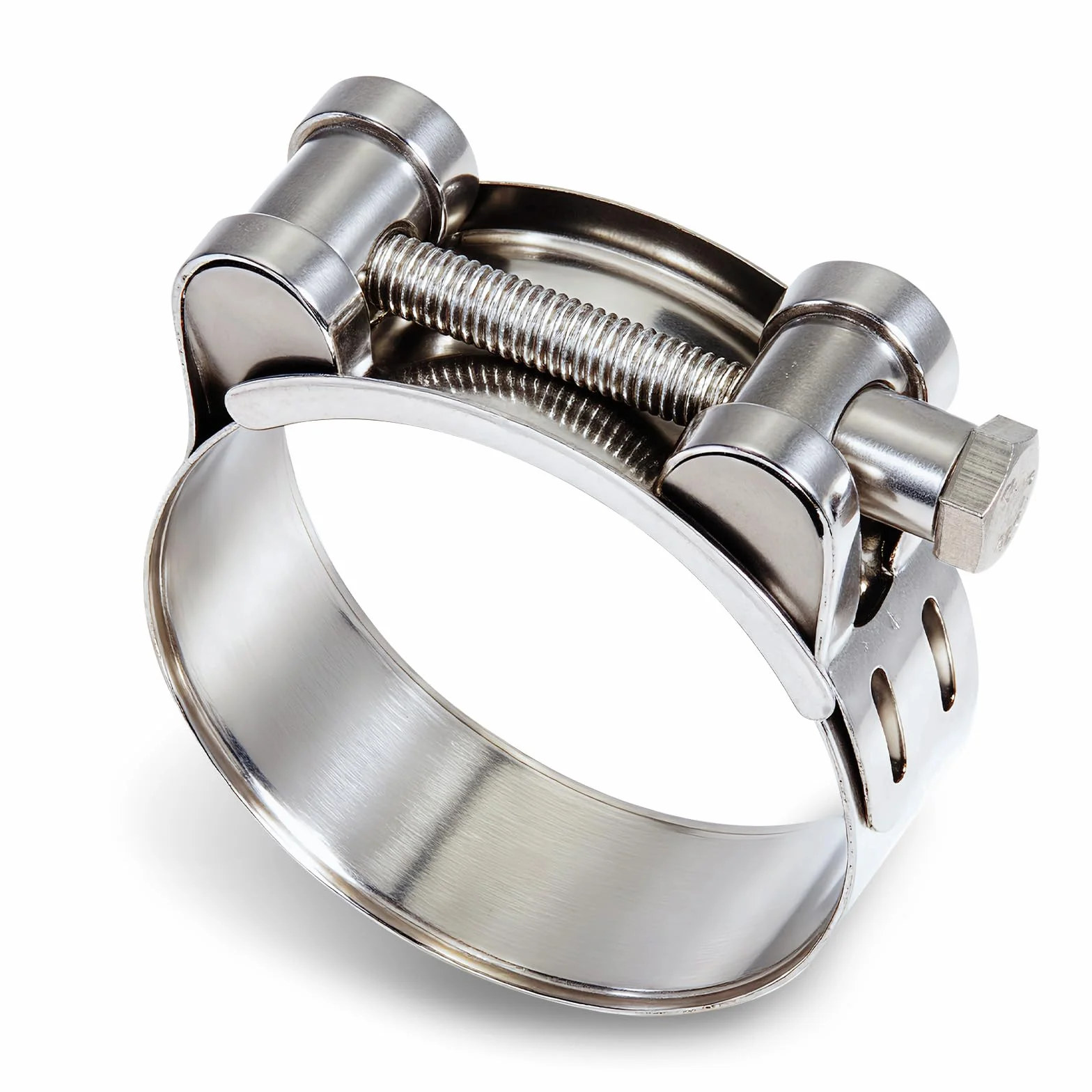 4 sztuki obejmy śrubowe ze stali nierdzewnej 48-51 mm obejmy do węża T Bolt obejmy do rury wydechowej Heavy Duty, antykorozyjne, Quick Release, uniwersalne, pasują do samochodów, statków