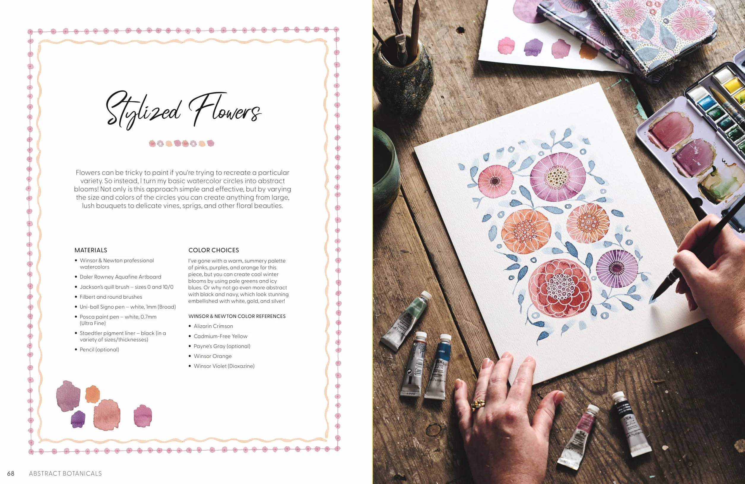 Creative Abstract Watercolor: The Beginner's Guide to Expressive and Imaginative Painting