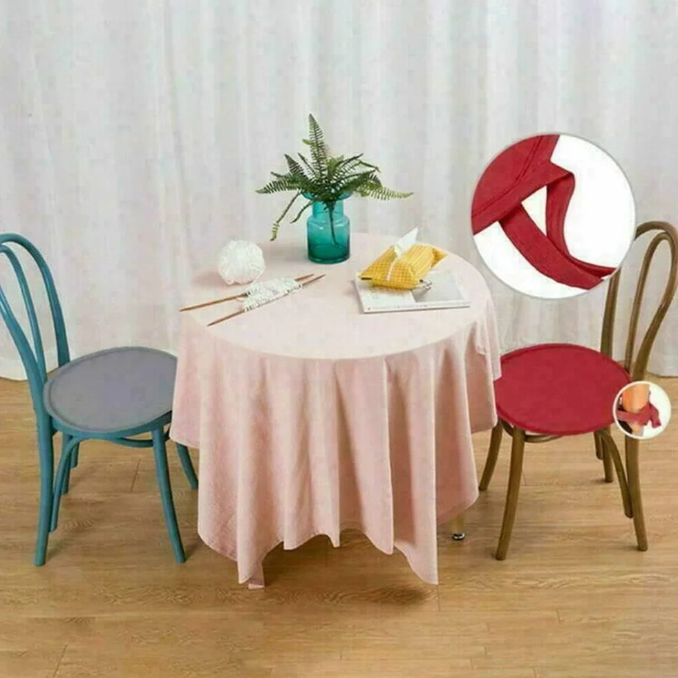 Kolorowe poduszki na krzesła do wnętrz/na zewnątrz Okrągłe poduszki do siedzenia Ogród Patio Poduszki domowe - Średnica 30 cm / 38 cm, Obicia na poduszki do mebli ogrodowych