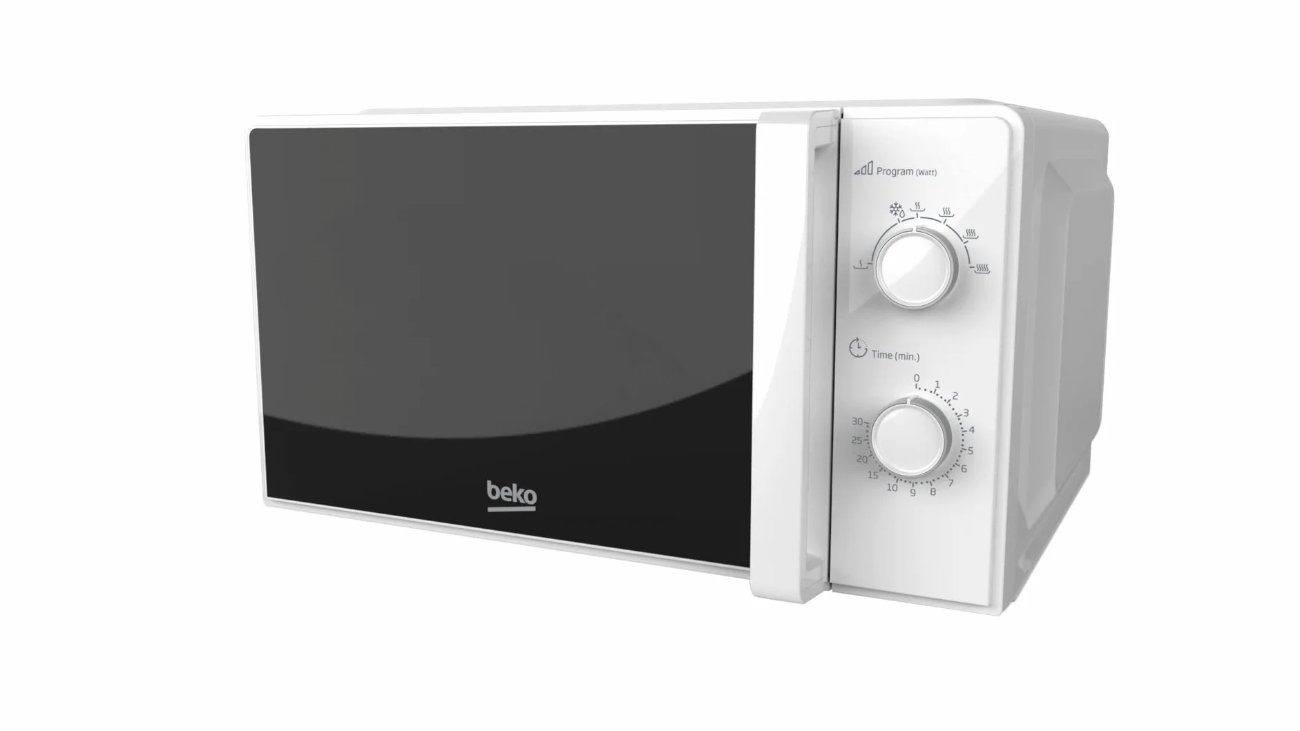 Beko MOC20100WFB Kuchenka Mikrofalowa 20L 700W 5 Poziomów Mocy Biały
