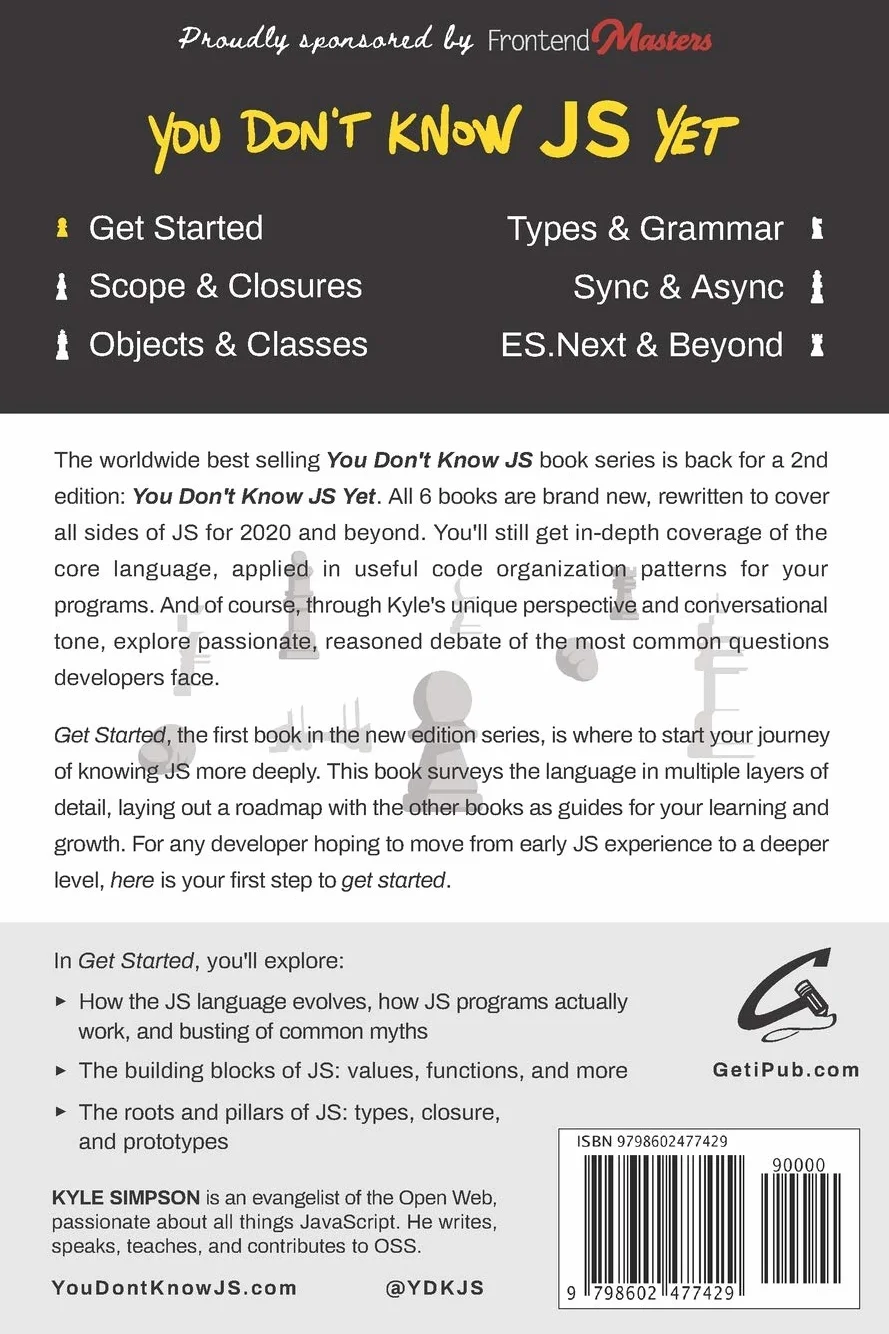 You Don't Know JS Yet: Get Started: 1