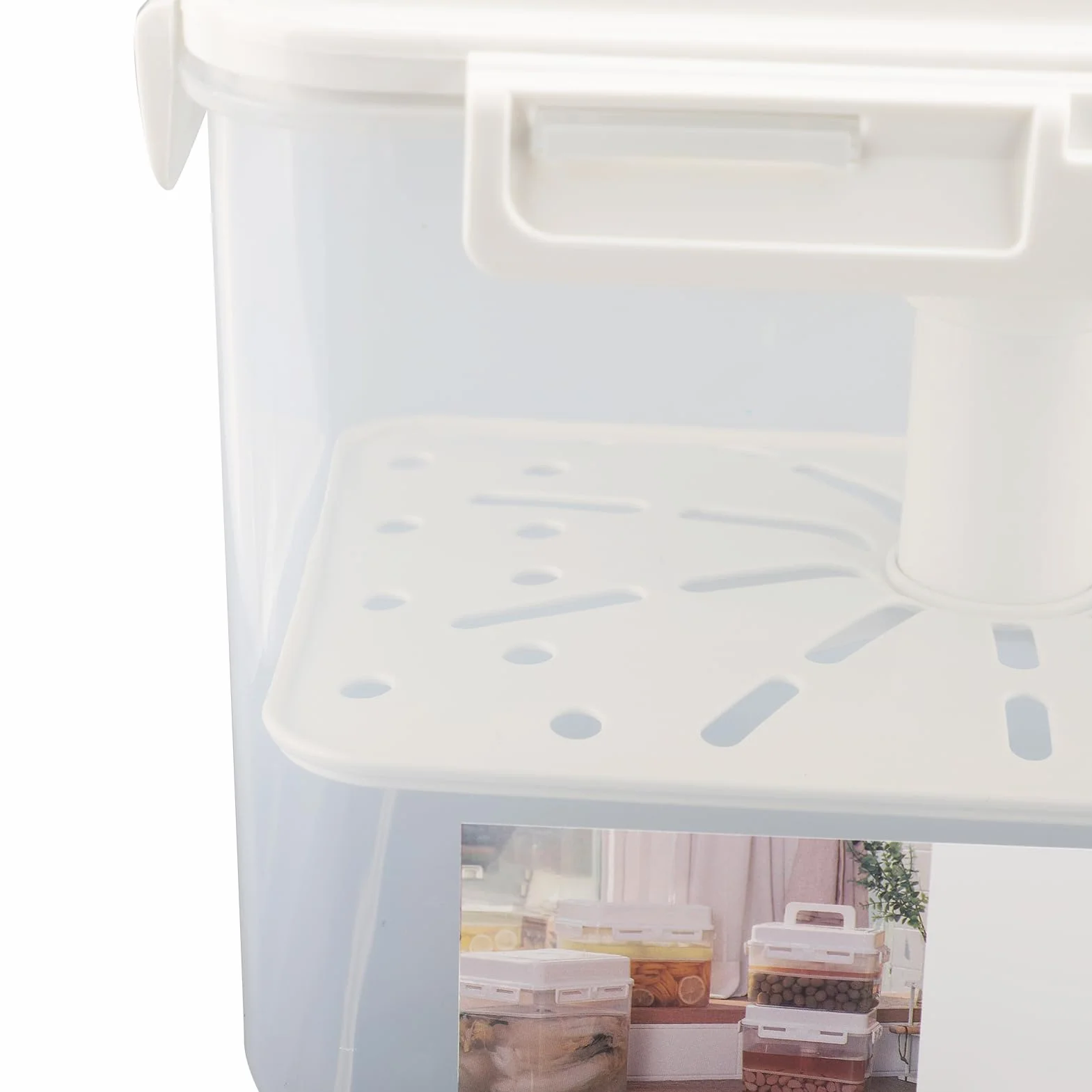 Pojemnik na Kimchi 5-litrowy do Fermentacji i Przechowywania ze szczelną pokrywką