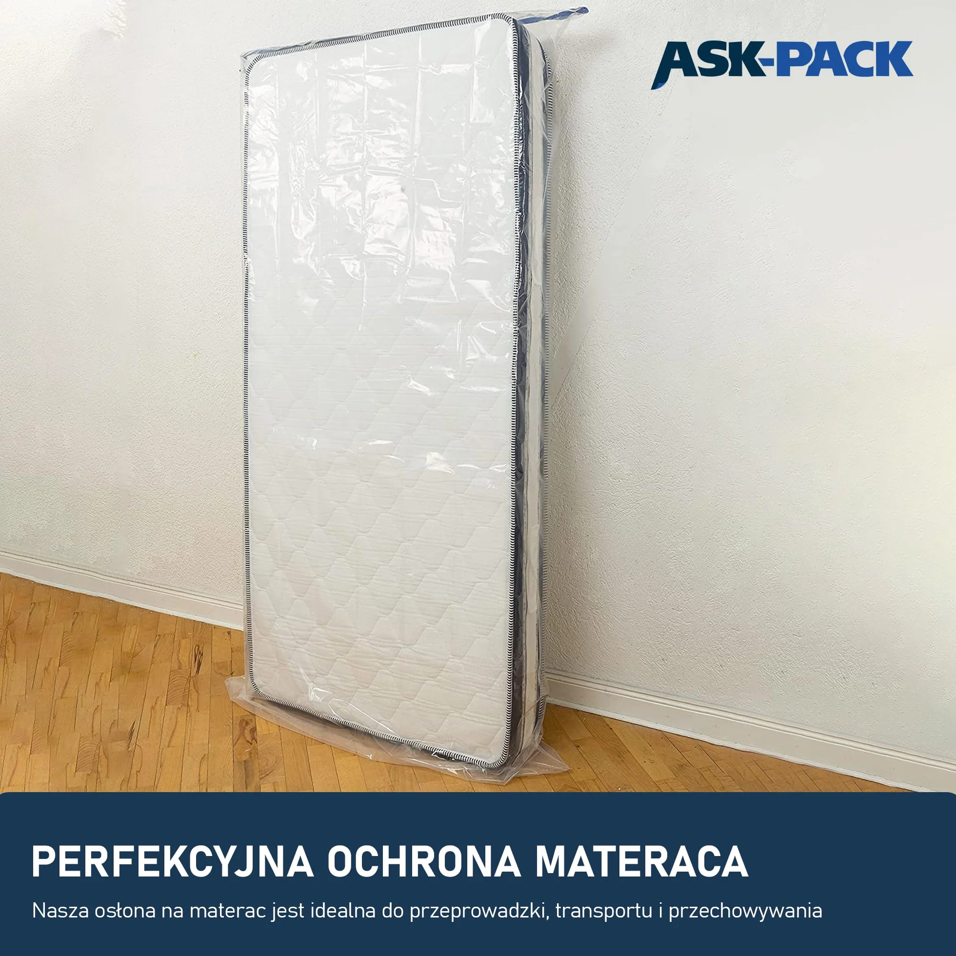 Pokrowiec na Materac z Zamek kotwicy - Rozmiarów od XS do XXL, Ultra odporny materiał (140µ), odporne na rozdarcia, Wielokrotnego Wodoodporny - Idealne do Przechowywania, Transportu 160 x 200