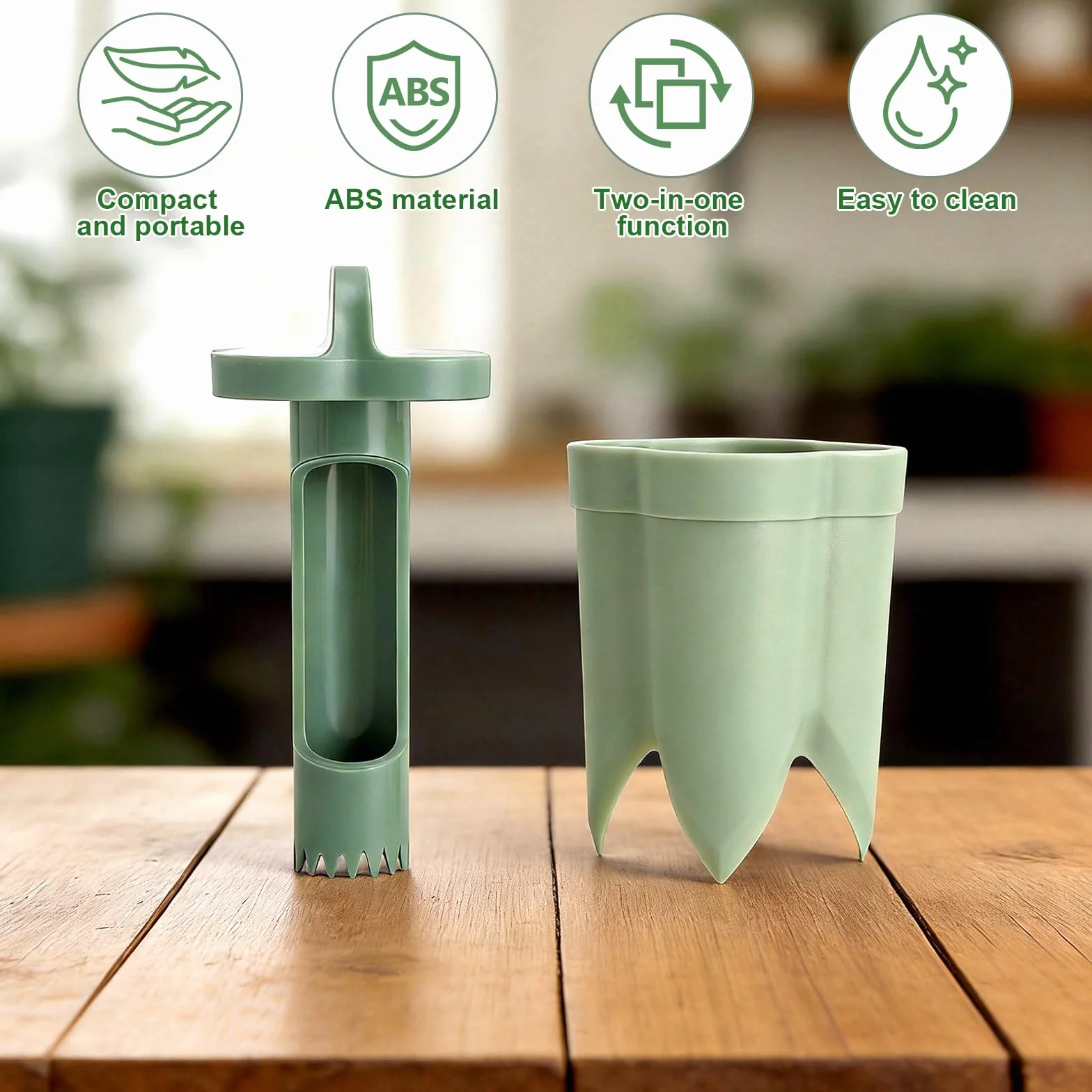 2 w 1 Pepper Corer, 11 x 5,5 cm wielofunkcyjny przyrząd do usuwania pestek pieprzu, zielonego chili, środek do usuwania ziaren pieprzu, drylownica do papryki i jalapeños