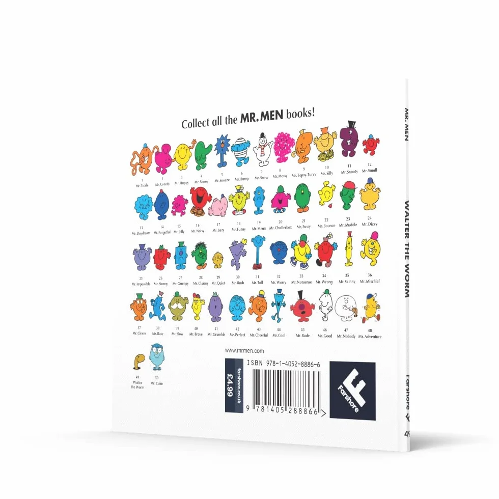 Mr. Men Walter the Worm: The Brilliantly Funny Classic Children’s illustrated Series