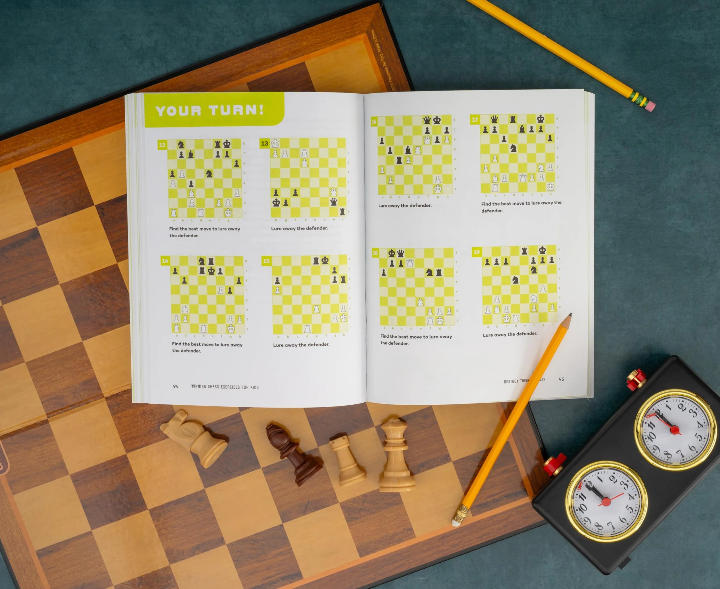 Winning Chess Exercises for Kids: Tactics and Strategies to Outsmart Your Opponent