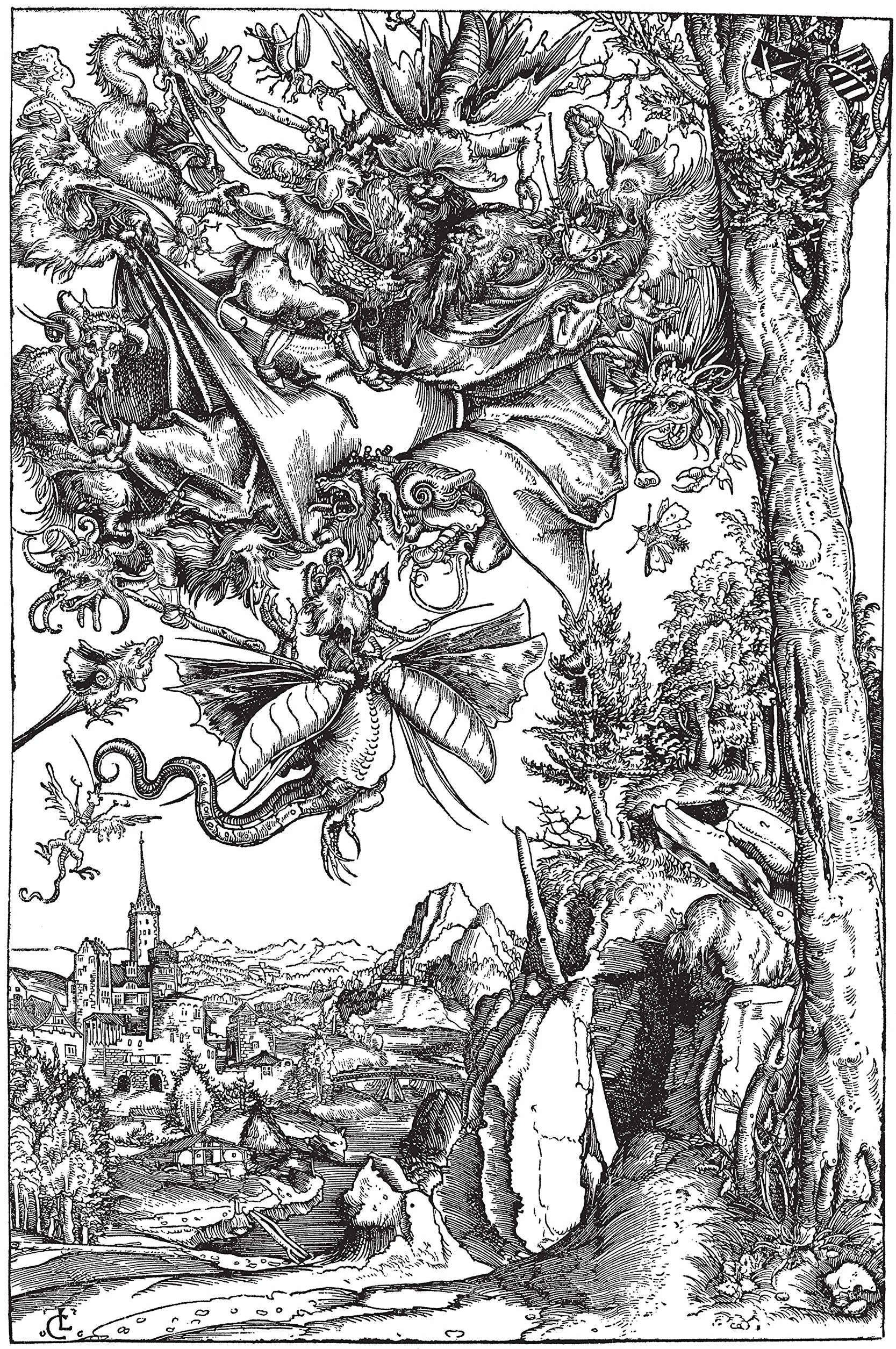 Devils, Demons, and Witchcraft: 244 Illustrations for Artists and Craftspeople