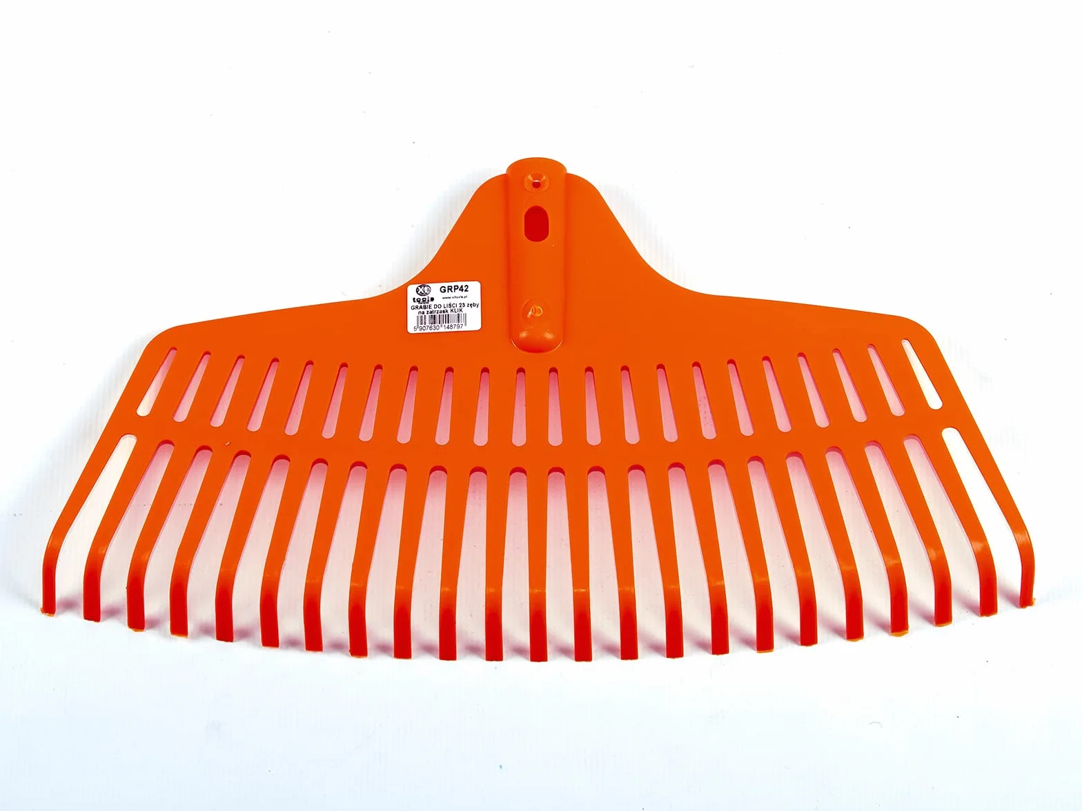 Heurechen Grabie do liści Grabie wachlarzowe Grabie Liście Tworzywo sztuczne 46 cm 23 zęby