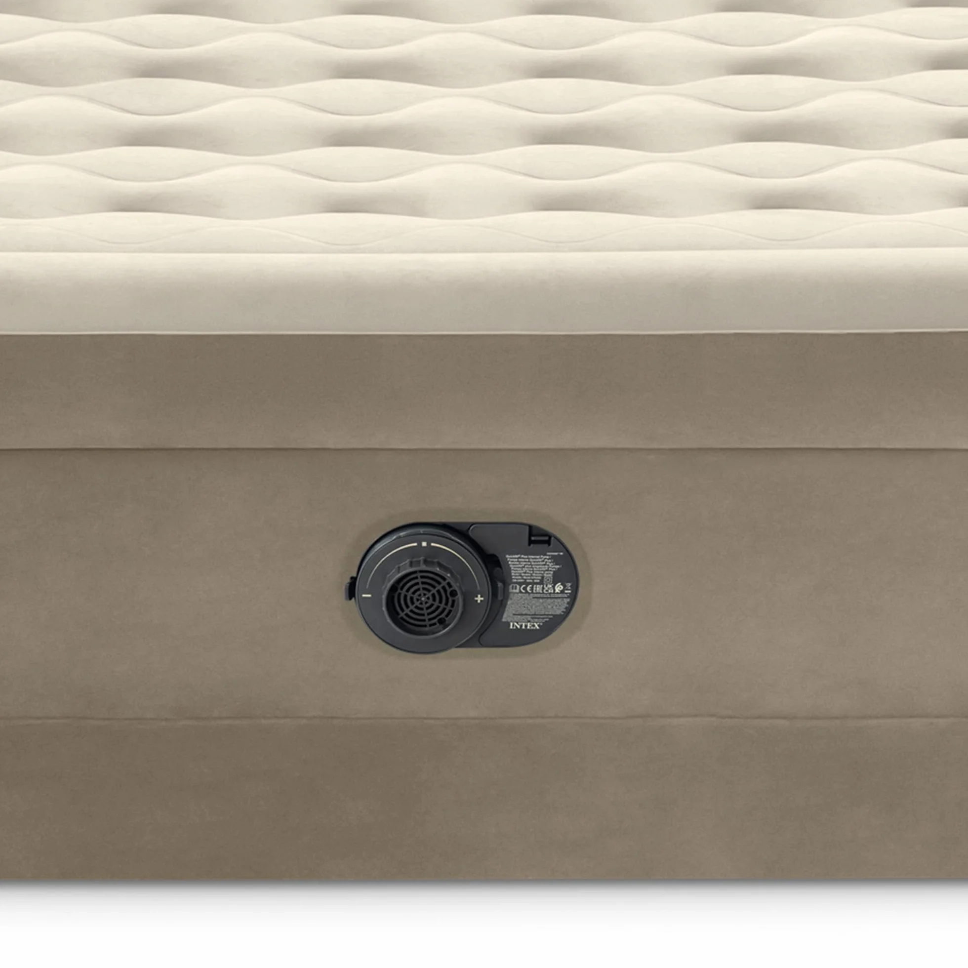 Dwuosobowy Materac Dmuchany 152x203x46 cm łóżko pompka 220V INTEX 64428ND