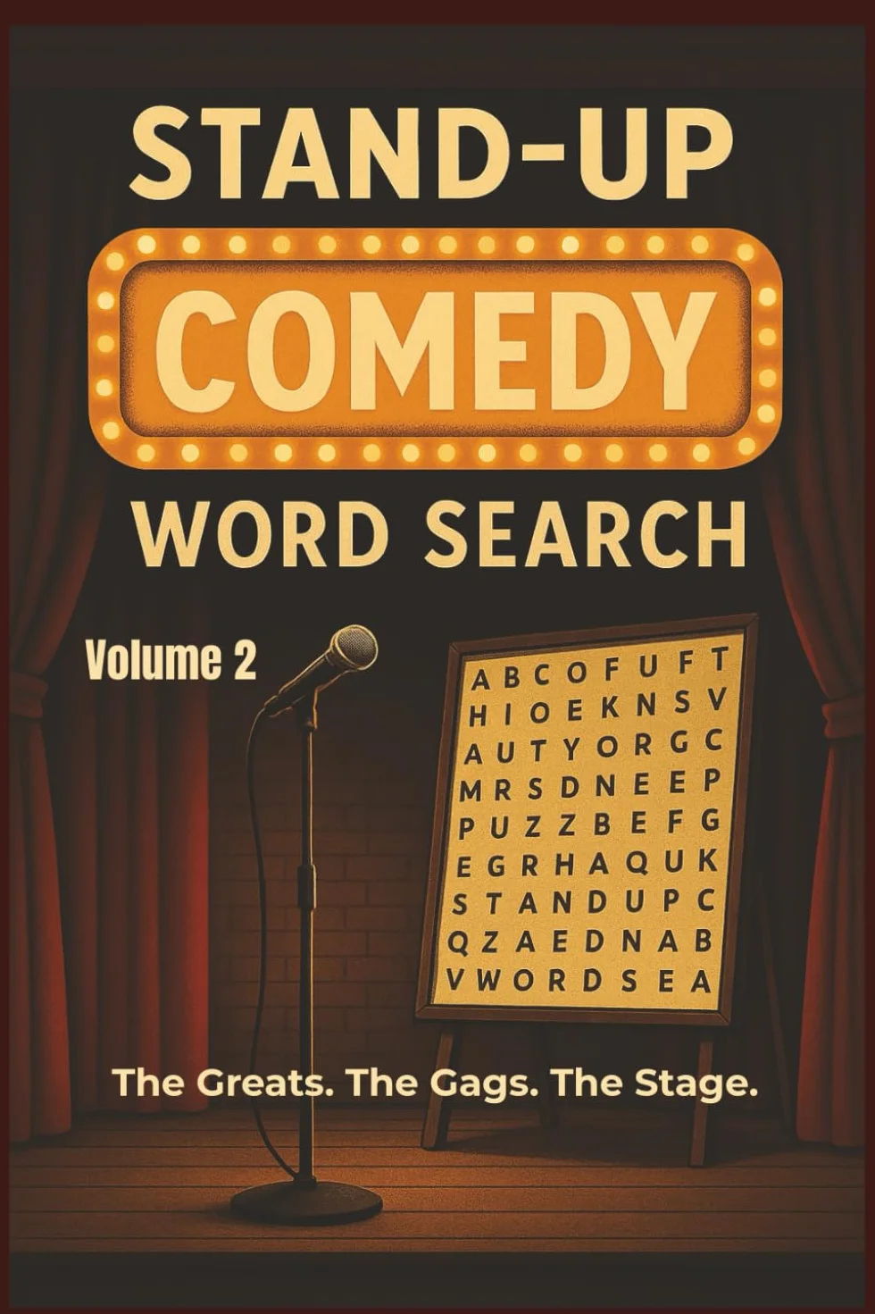 Stand-Up Comedy Word Search: Volume 2