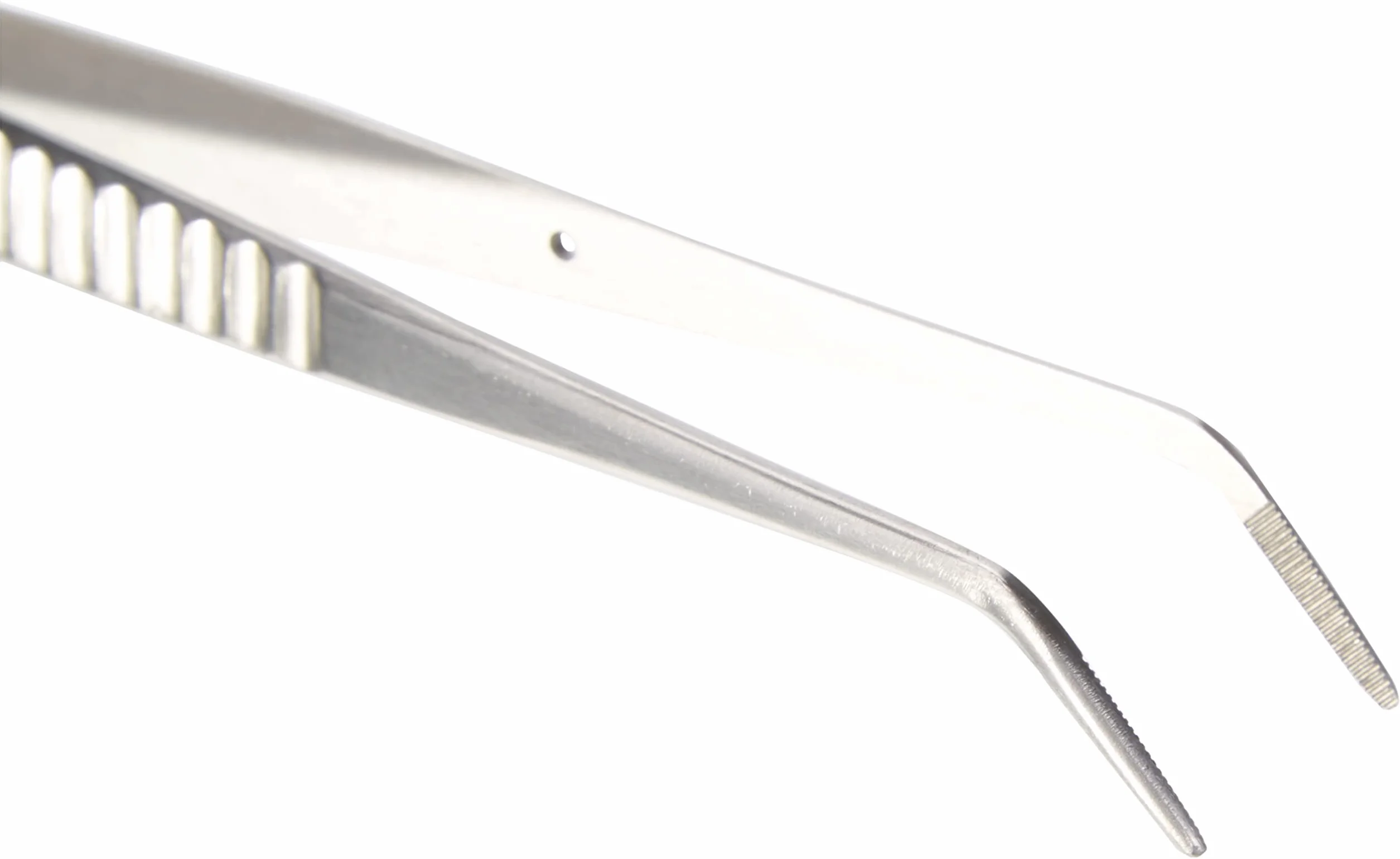 De Buyer Pęseta prezentacyjna stal nierdzewna 16 cm szara