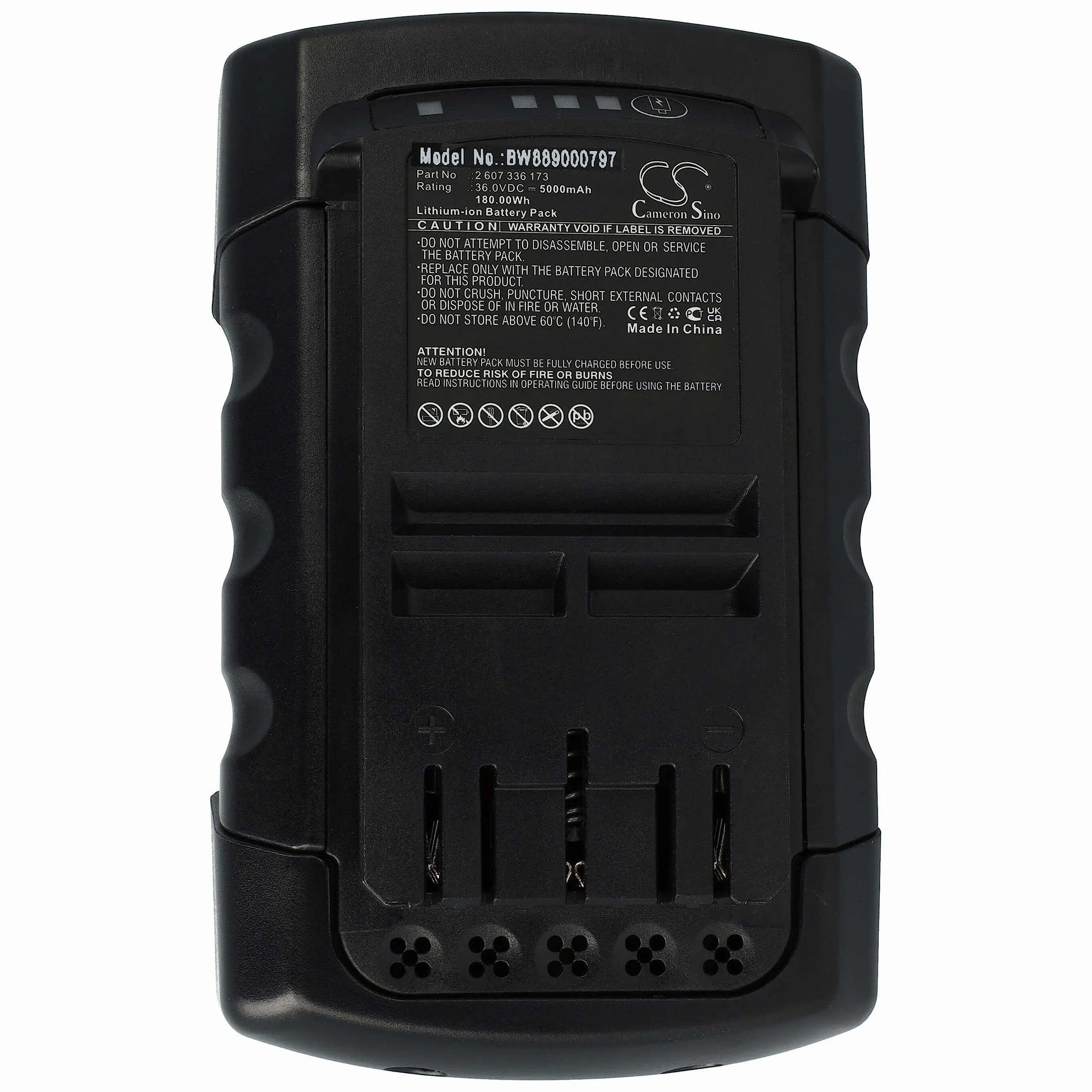 vhbw 1 x bateria kompatybilna z Honda HHH 36 AXB, HRG 416 XB PE, DP3660XA, HHT 36 AXB, HHB 36 AXB kosiarka ogrodnicza 5000mAh 36V Li-Ion