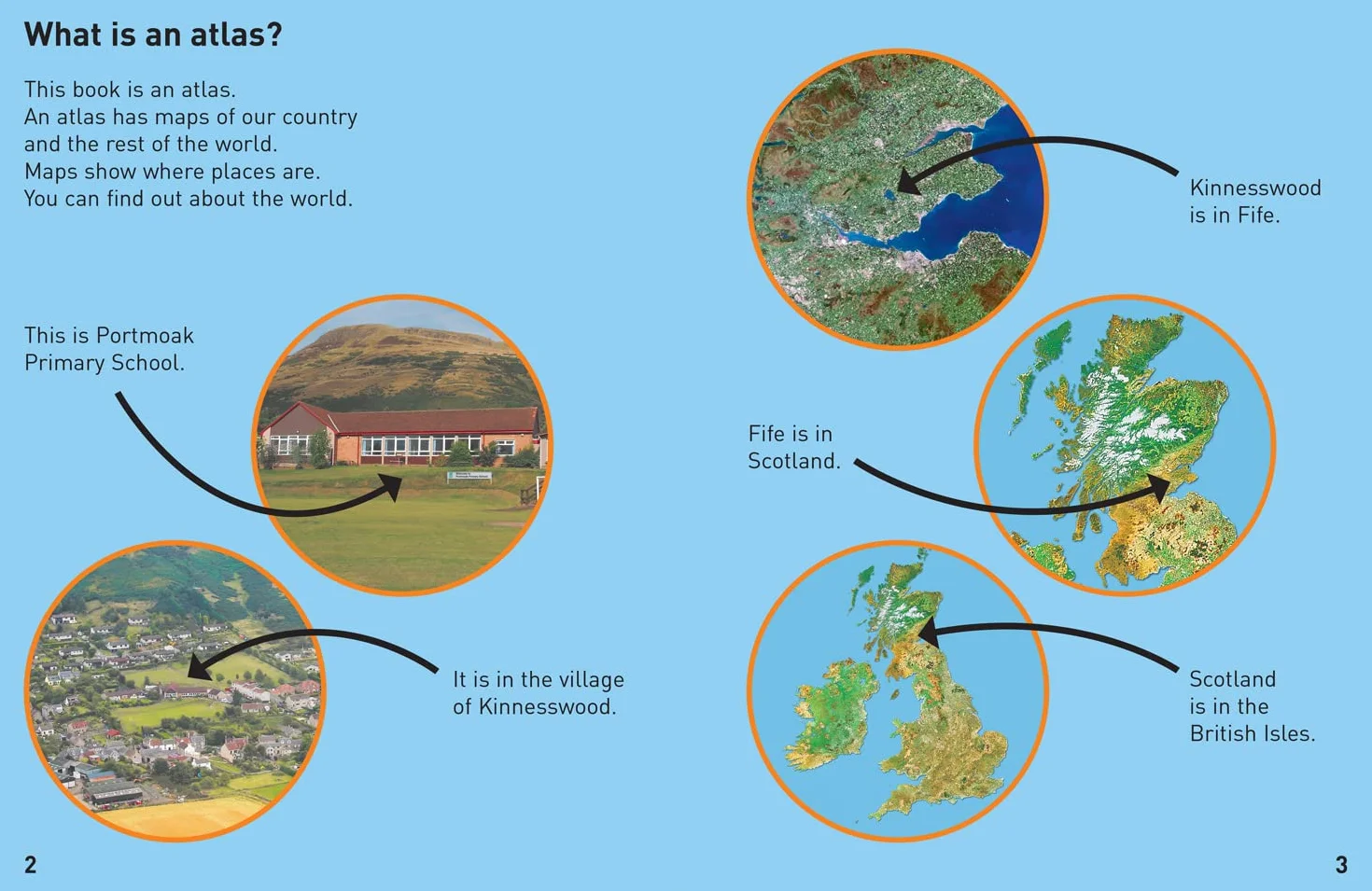 Collins First Atlas: Ideal for learning at school and at home