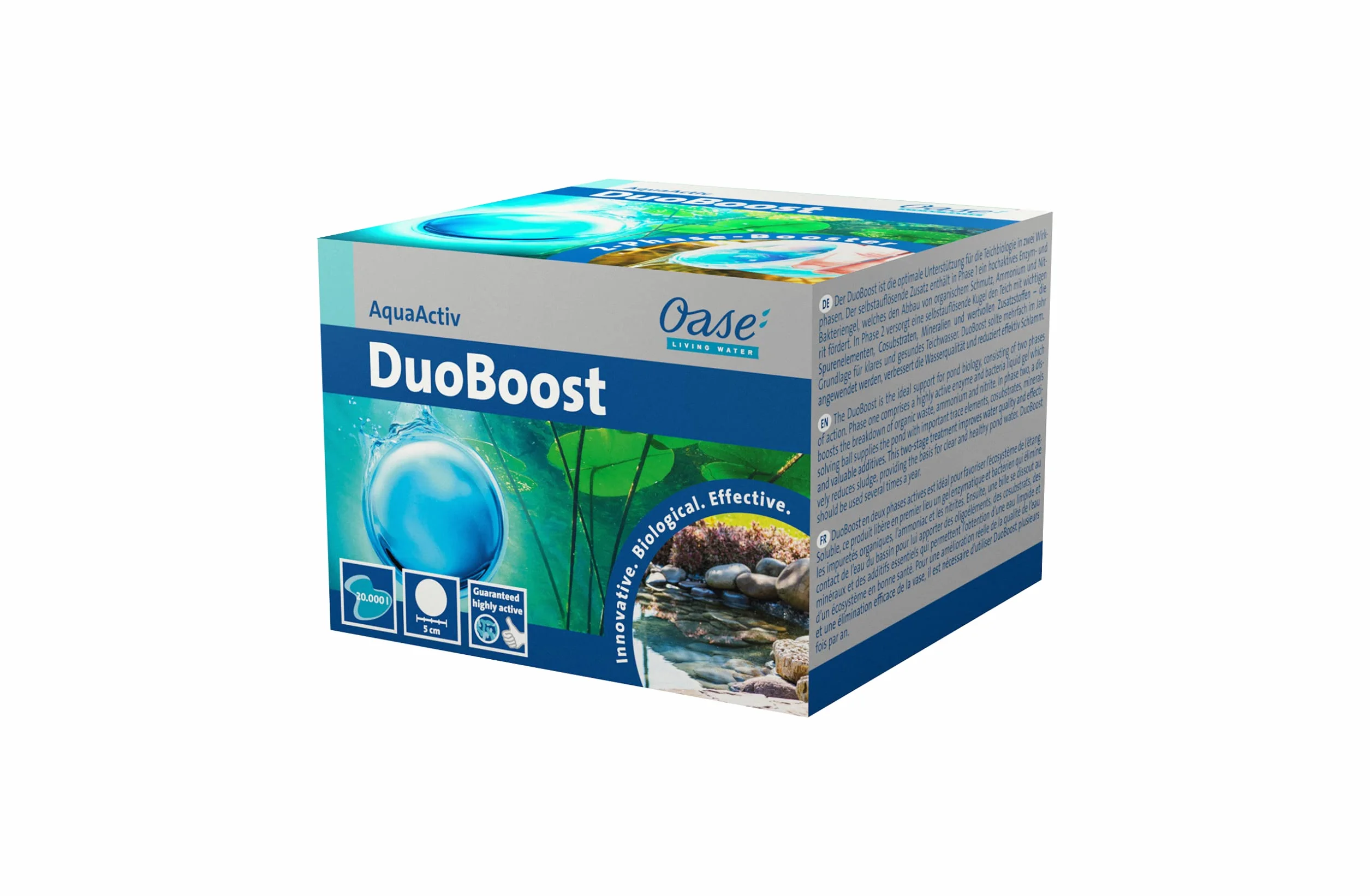 DuoBoost 5 cm 250 ml, środek do pielęgnacji stawu, oczyszczacz wody, optymalizacja biologii stawu