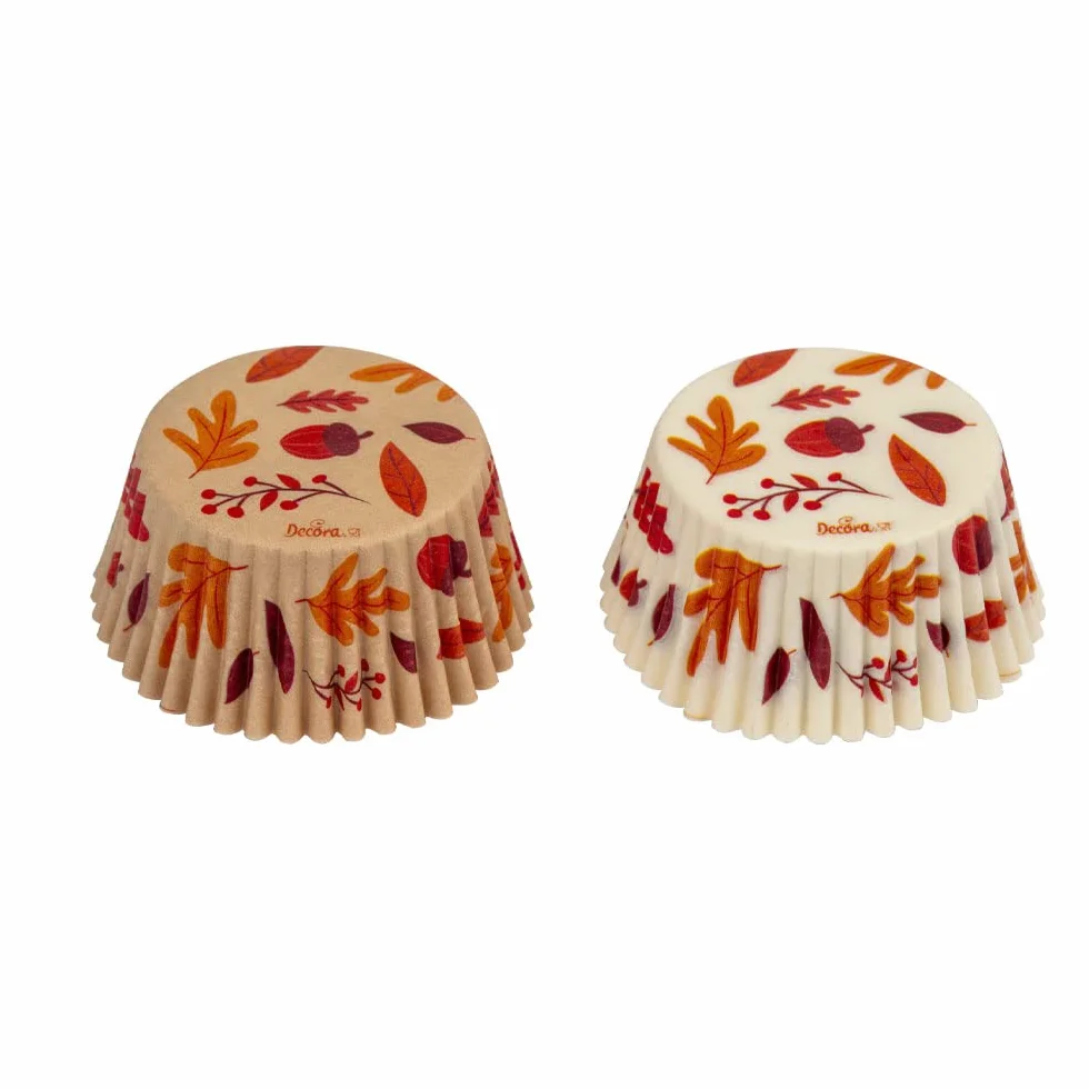 DECORA Opakowanie 36 Pirotów Jesień 50 x 32 mm
