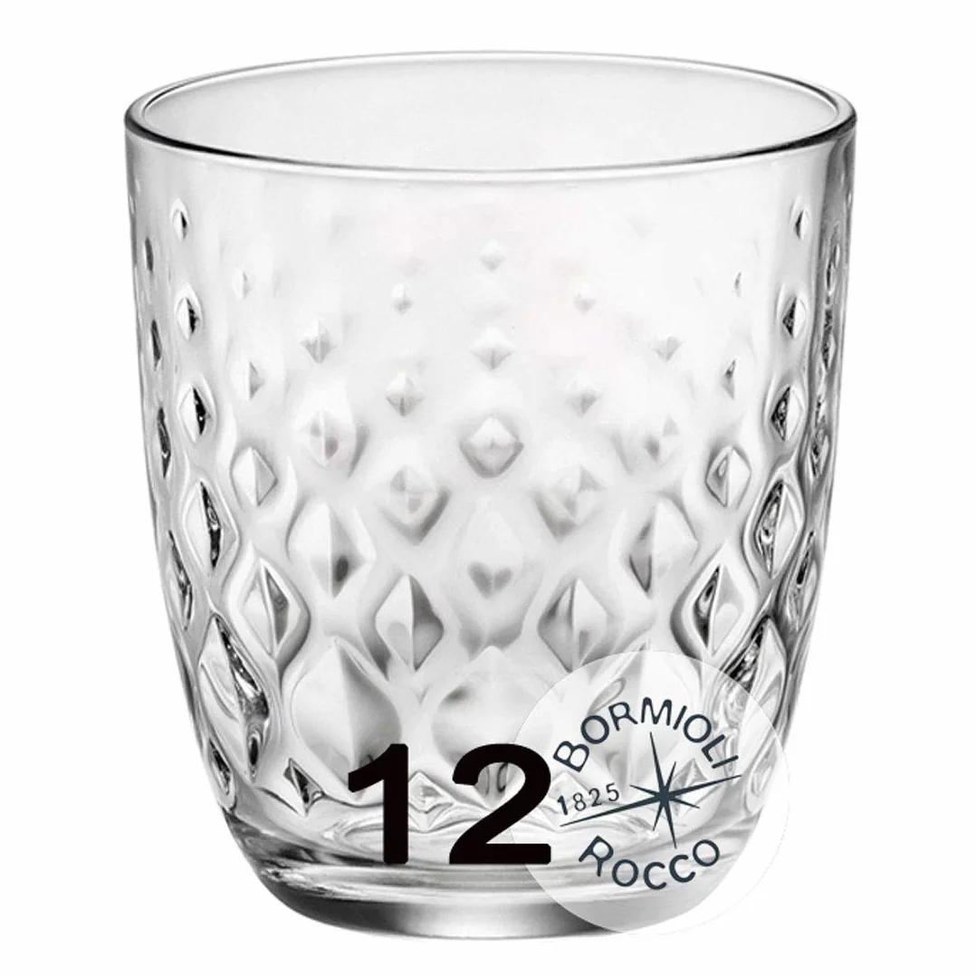 BORMIOLI ROCCO GLIT SET 12 BICCHIERI 29.5 CL ( ! 2 CONFEZIONI DA 6 PEZZI ! )