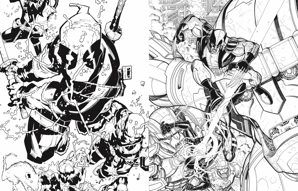 Marvel's Deadpool: The Official Colouring Book