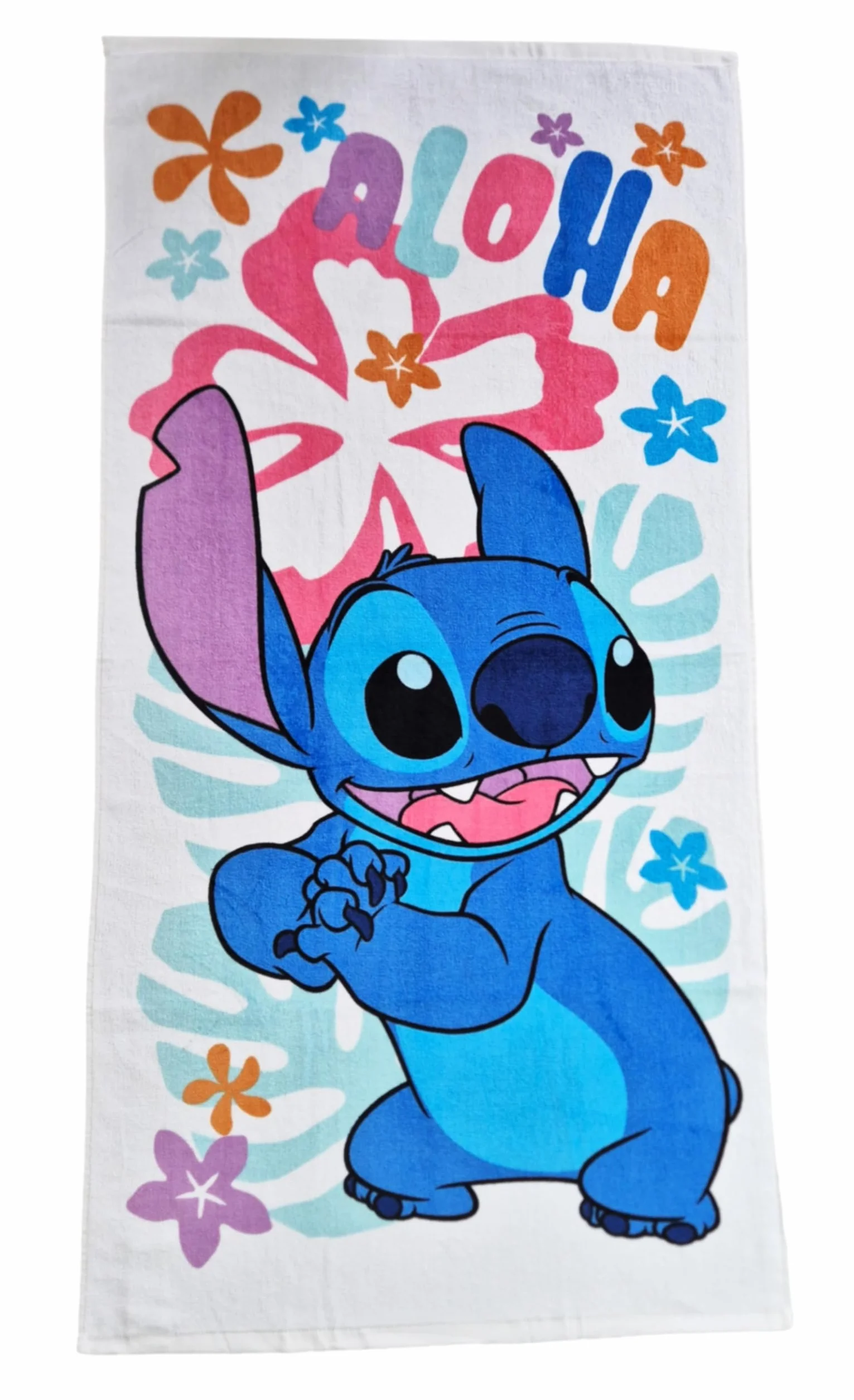 Jerry Fabrics Dziecięcy ręcznik kąpielowy, ręcznik plażowy, ręcznik kąpielowy dla dziewcząt i chłopców, 100% bawełna, 70 x 140 cm