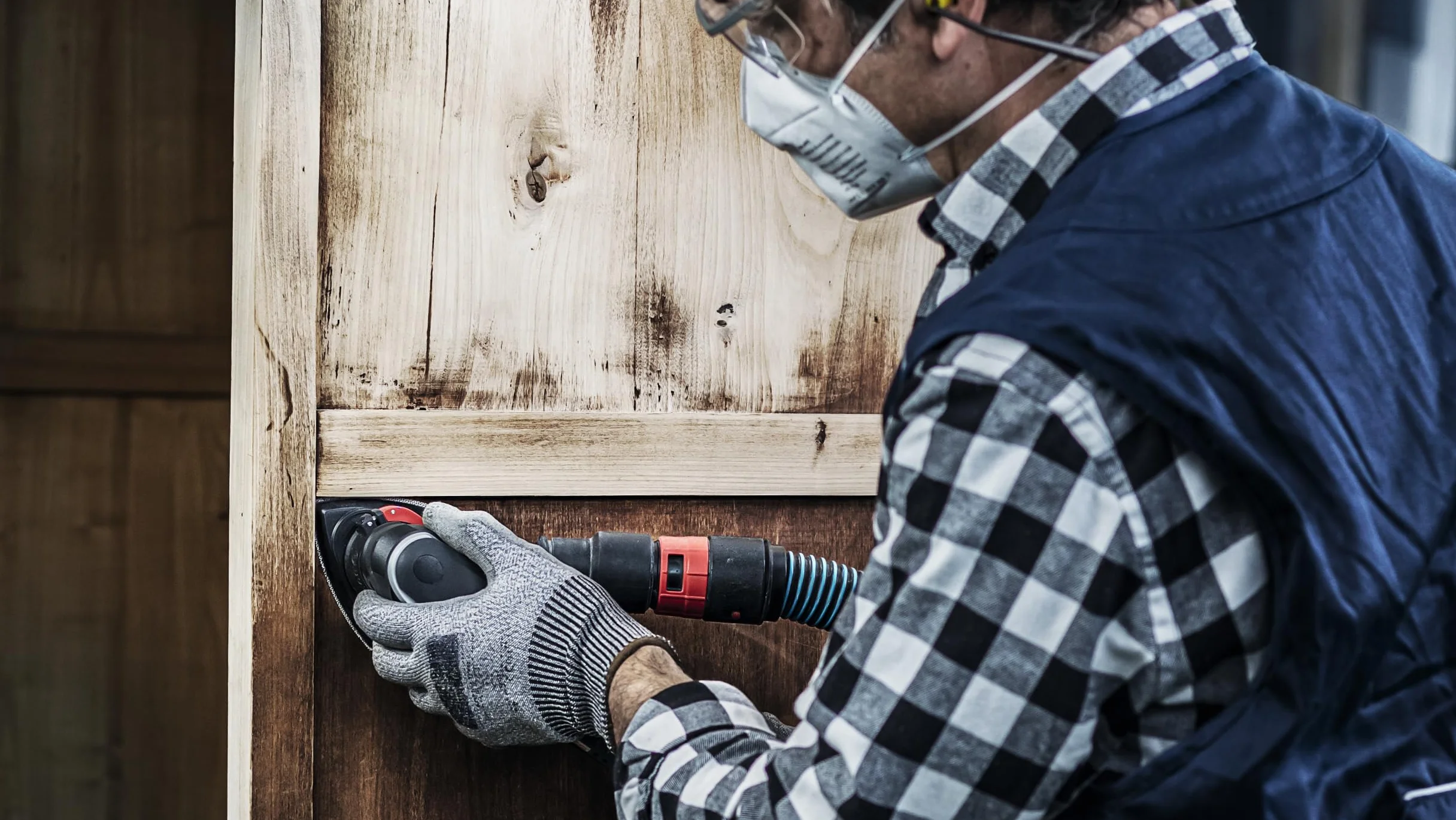 Bosch 50x Papiery ścierne EXPERT C470 (do Farba na drewnie, Twarde drewno, Ø 93x93 mm, Ziarnistość 60, Professional Akcesoria Szlifierka delta)
